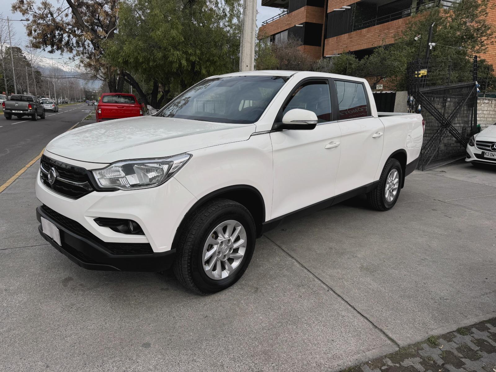 SSANGYONG MUSSO GLX 2.2 AUTOMATICA 2021 FULL AIRE AIRBAG ABS PATENTE PAGADA AÑO COMPLETO - AUTOS LOS DOMINICOS