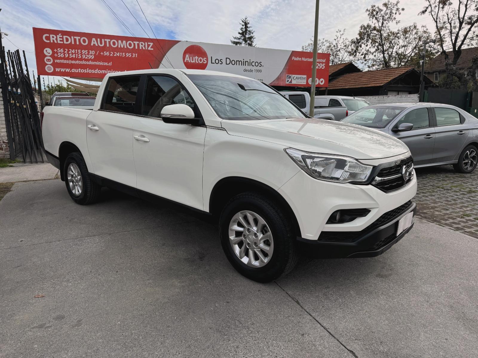 SSANGYONG MUSSO GRAND GLX DIESEL 2.2 AUTOMATICA  2021 FULL AIRE AIRBAG ABS CAMARA LLANTAS - AUTOS LOS DOMINICOS