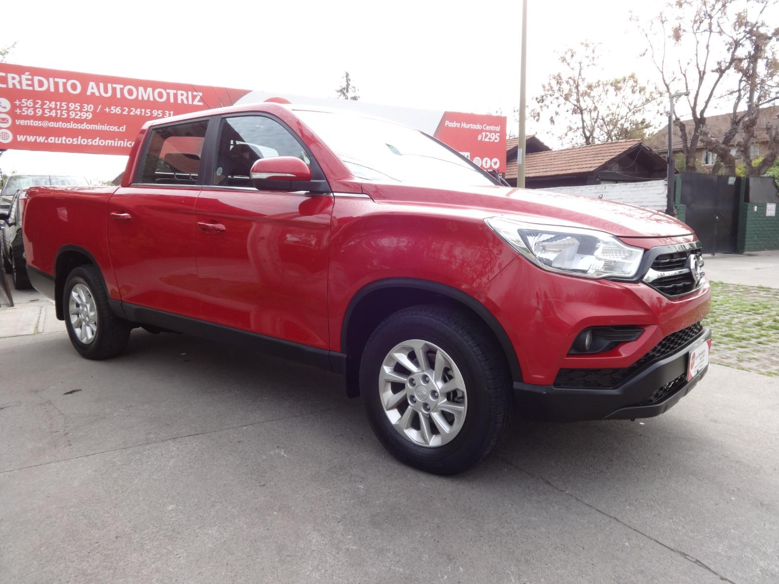 SSANGYONG MUSSO GRAND DIESEL 2.2 MEC 6 VEL 4X4 2021 SOLO 55.000 KM  - AUTOS LOS DOMINICOS