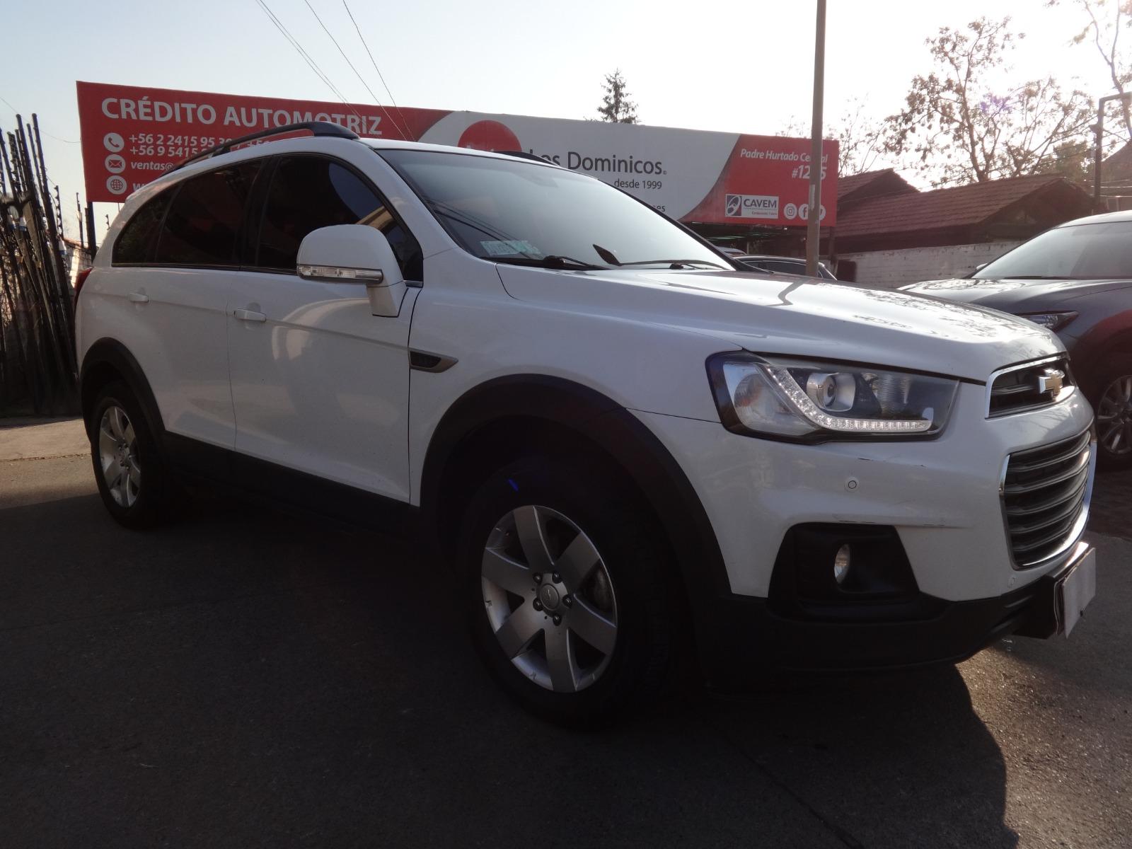 CHEVROLET CAPTIVA DIESEL 3 CORRIDAS PATENTE PAGADA AÑO COMPLETO 2017 PATENTE PAGADA AÑO COMPLETO UNICO DUEÑO FULL AIRE  - AUTOS LOS DOMINICOS