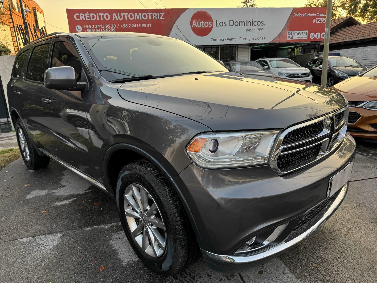 DODGE DURANGO UNICO DUEÑOPATENTE PAGADA AÑO COMPLETO  2018 FULL CAMARA AIRE AIRBAG Full Aire  - AUTOS LOS DOMINICOS