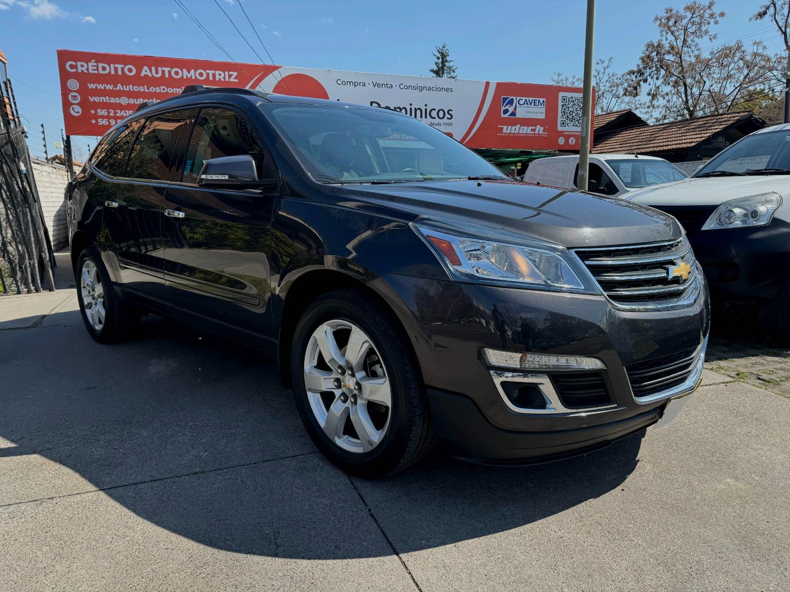 CHEVROLET TRAVERSE LT 3.6 AUT 3 CORRIDAS MANTENCIONES INALCO 2017 UNICO DUEÑO PERMISO DE CIRCULACION HASTA 2025 - AUTOS LOS DOMINICOS