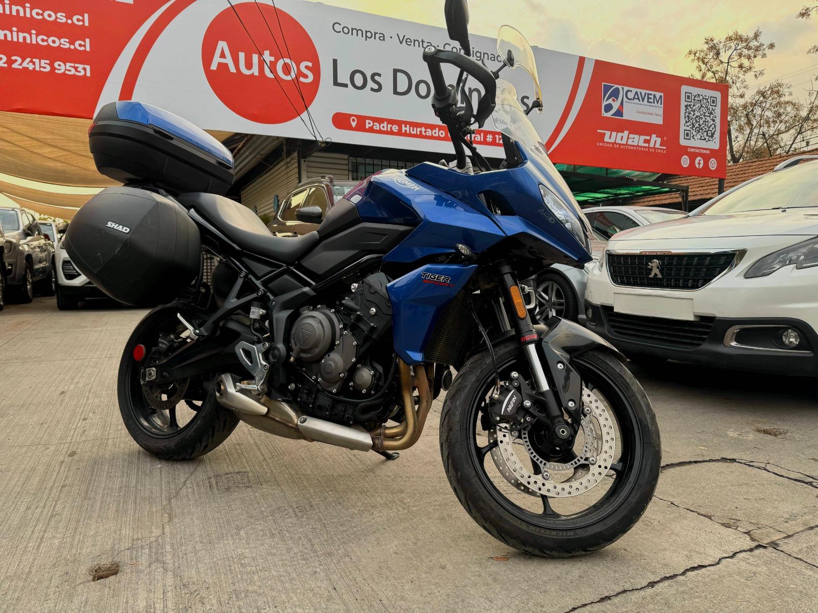 TRIUMPH TIGER SPORT 660 TRES CILINDROS  2023 PERMISO DE CIRCULACION HASTA 03/2025 - AUTOS LOS DOMINICOS