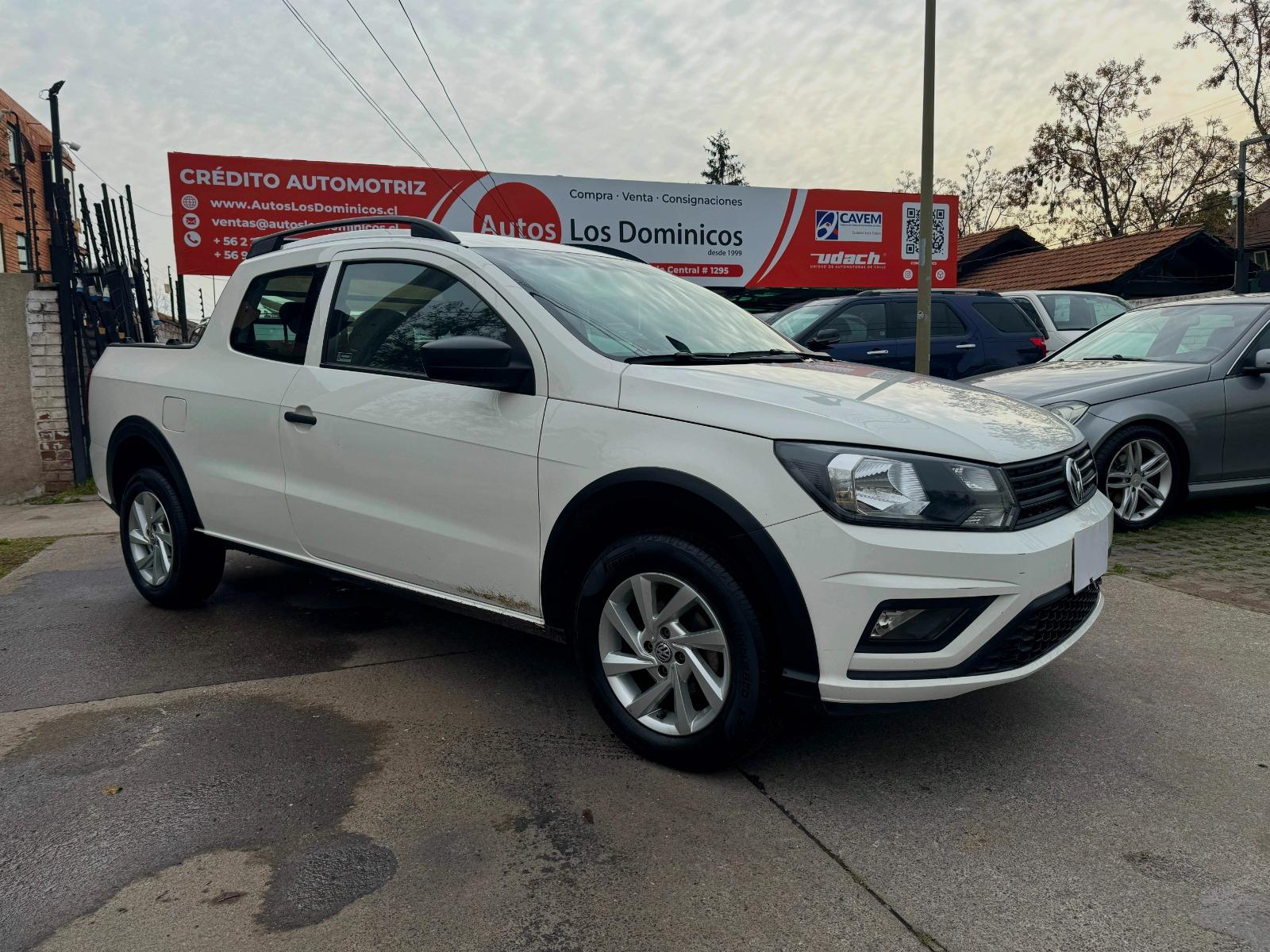 VOLKSWAGEN SAVEIRO COMFORTLINE 1.6 MEC SOLO 31.000 KM  2020 FULL CarPlay  AIRE AIRBAG ABS LLANTAS - AUTOS LOS DOMINICOS