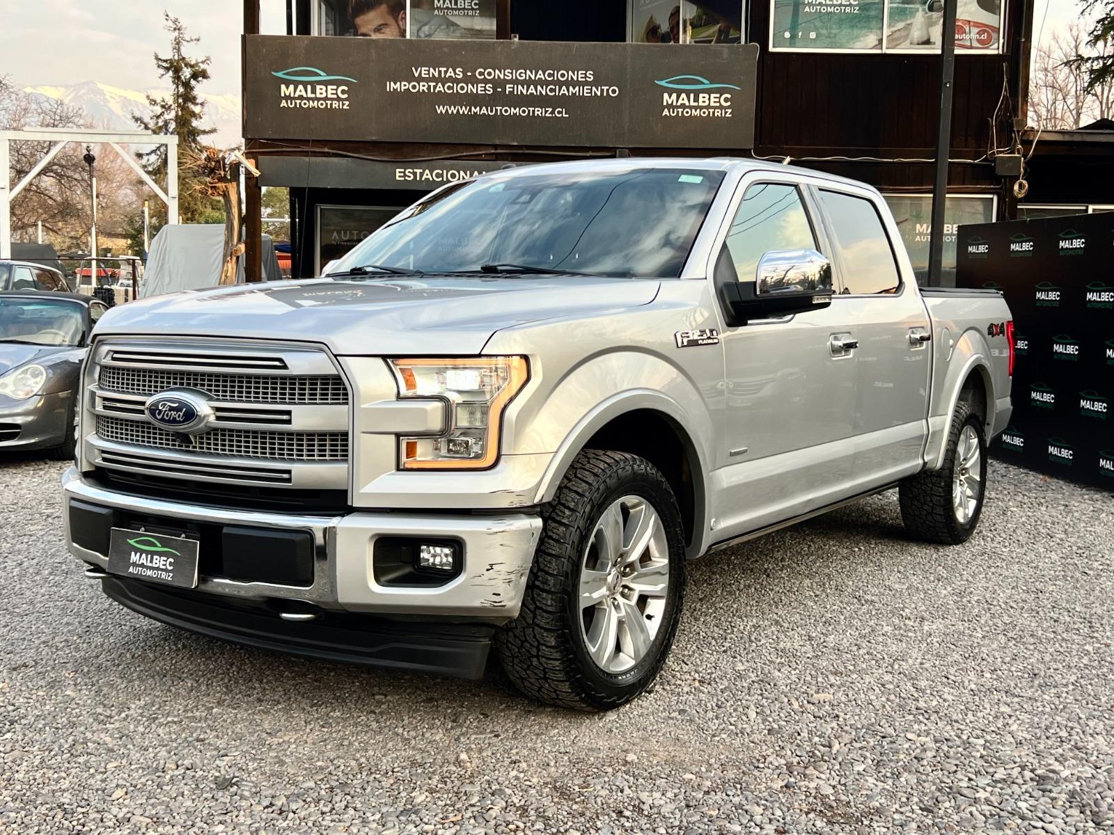 FORD F-150 PLATINUM 2018 ECOBOOST 3.5 - MALBEC AUTOMOTRIZ