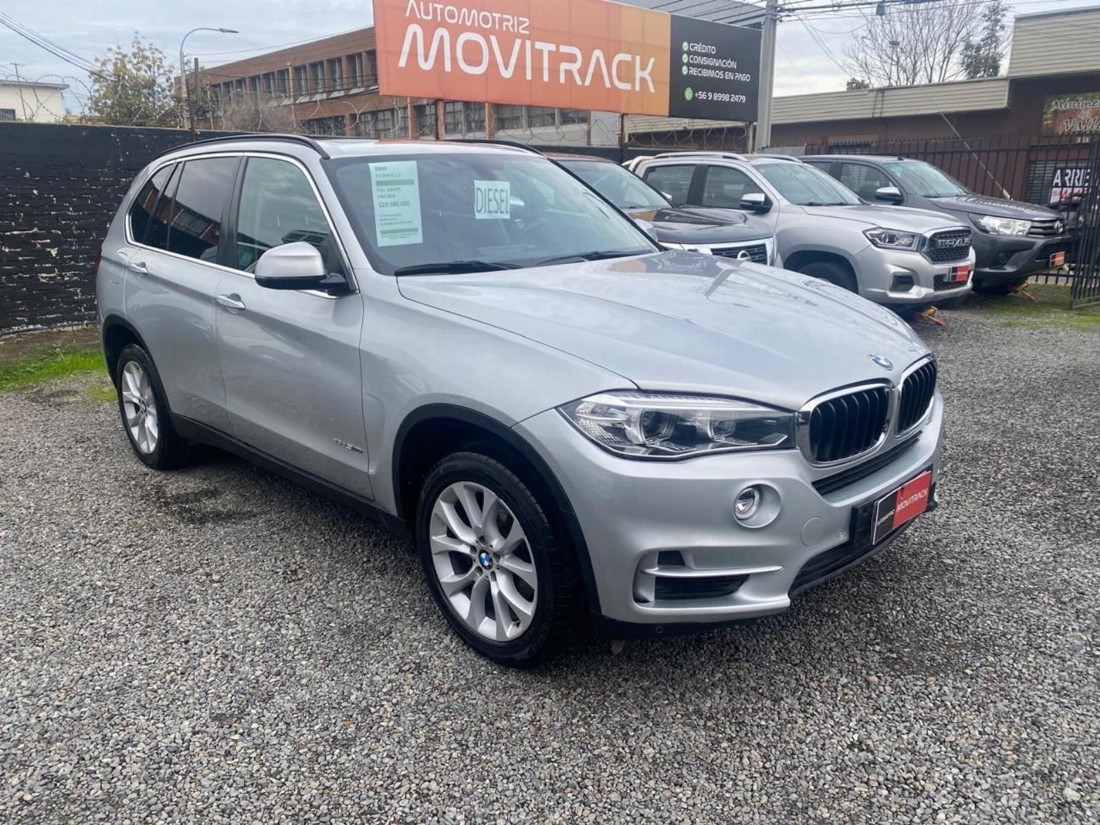 BMW X5 2.5 DIESEL S-DRIVE 2018 IMPECABLE TODAS SUS MANTENCIONES - Movitrack Automotriz