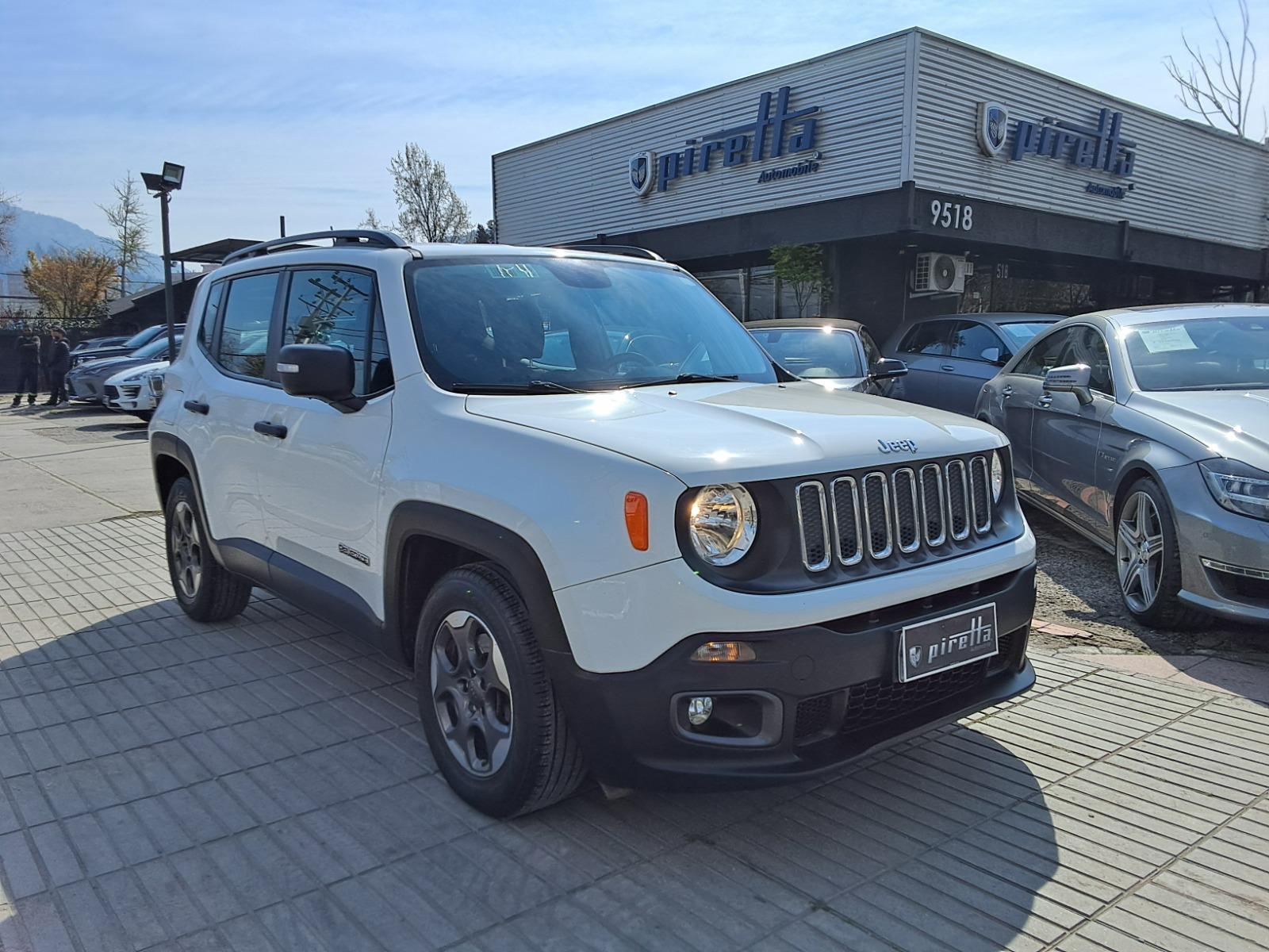 JEEP RENEGADE SPORT LX 1.7 2018 MANTENCIONES AL DÍA. - PIRETTA AUTOMOBILE