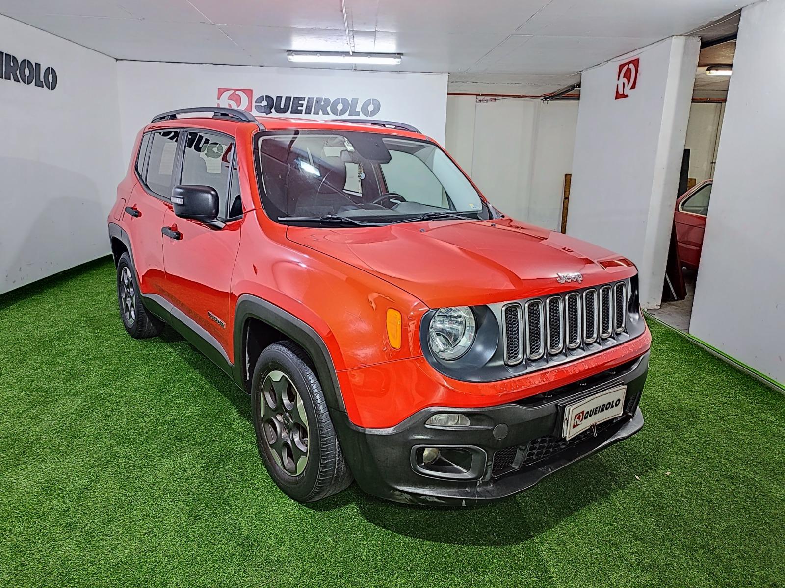 JEEP RENEGADE LX SPORT 1.7 4X2 2016 EXCELENTES CONDICIONES  - QUEIROLO MUNDO 4x4