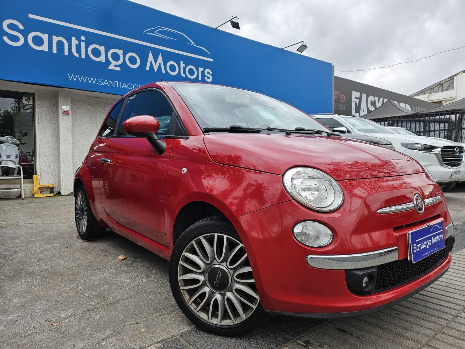 FIAT 500 1.2 aut 2015 UNCO DUEÑO - SANTIAGO MOTORS