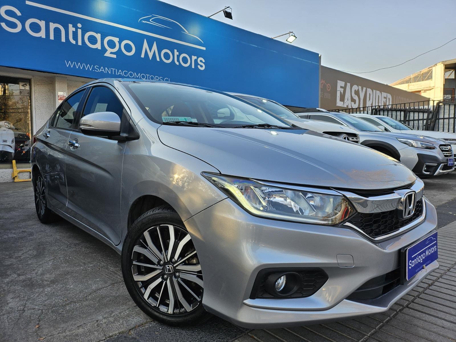 HONDA CITY EX  2018 buen estado - SANTIAGO MOTORS