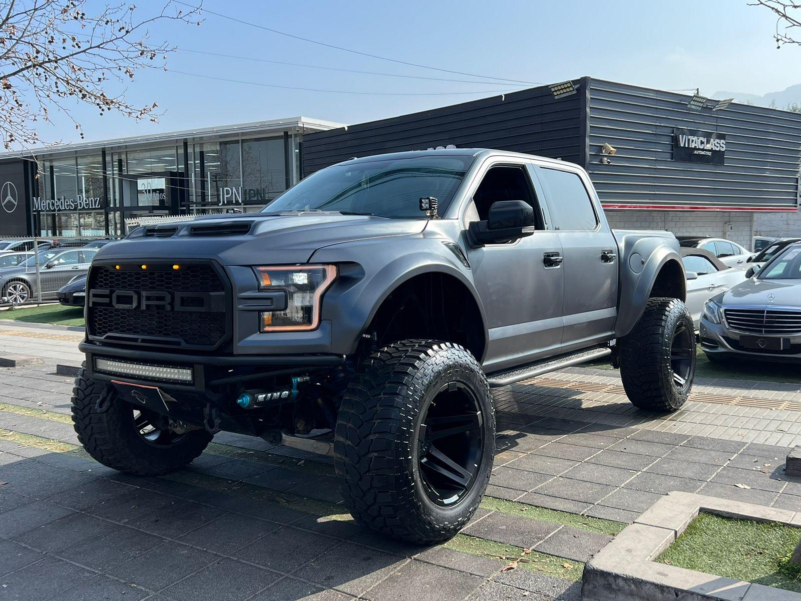 FORD F-150 LARIAT SPORT 5.0 2017 EQUIPO EXTRA BODY KIT RAPTOR - 