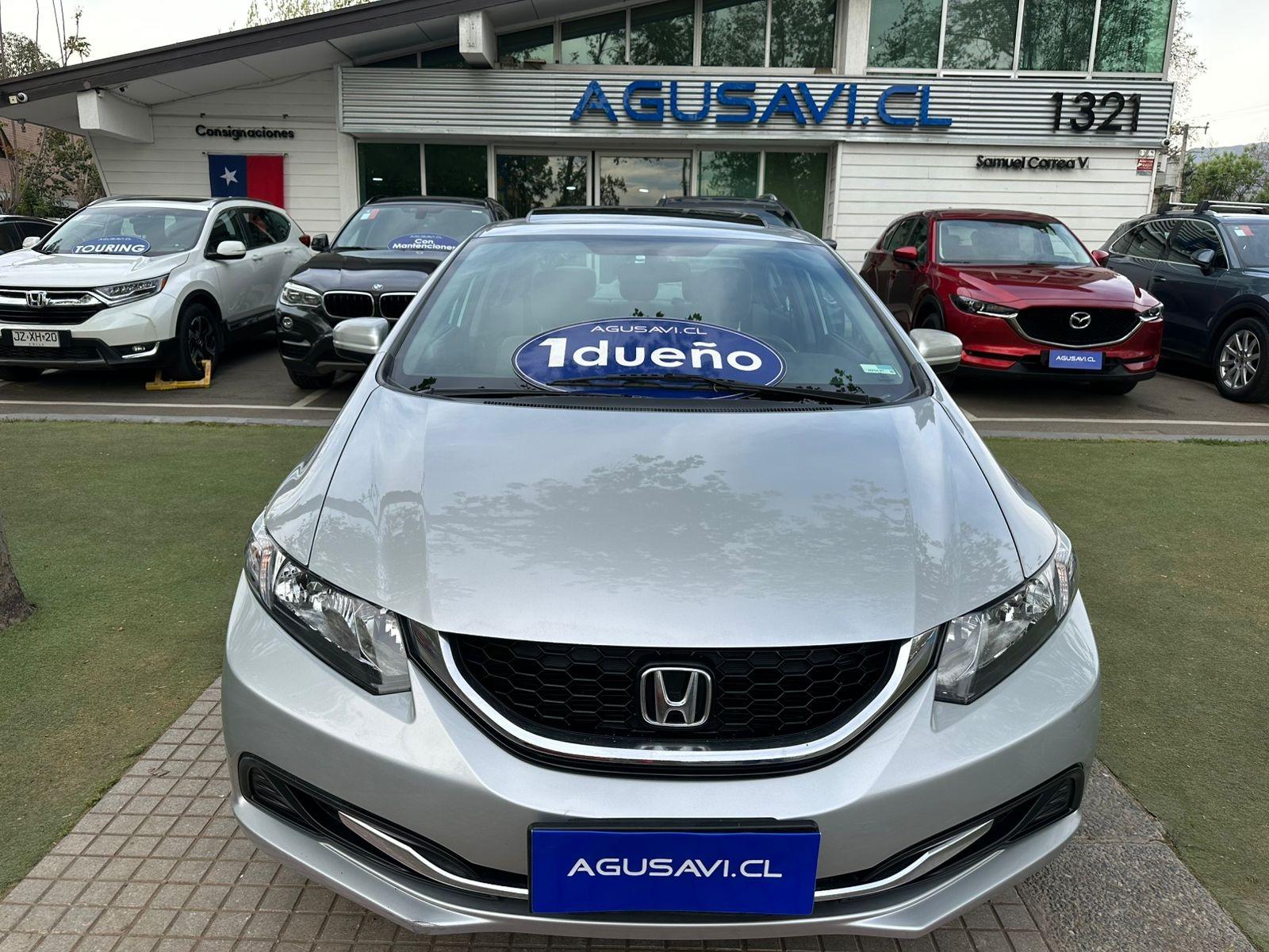 HONDA CIVIC EX 1.8 AUT 2016 AUTOMATICO / UNICO DUEÑO - AGUSAVI