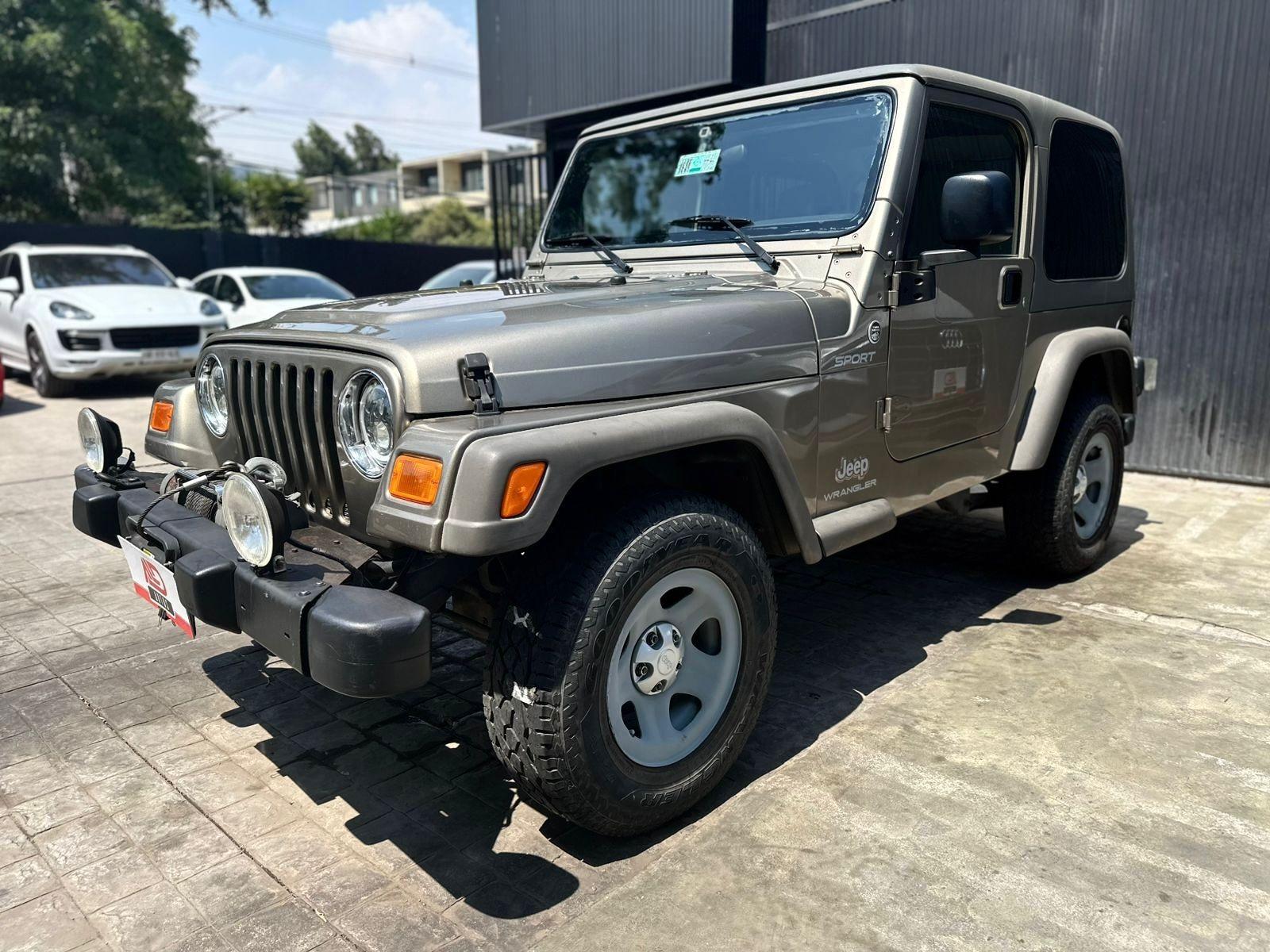 JEEP WRANGLER SPORT TJ 4.0 2006 100% ORIGINAL DOS DUEÑOS - Automotora La Dehesa