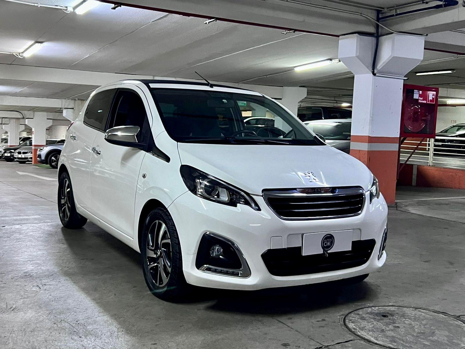 PEUGEOT 108 ALLURE 1.2 2017 MANTENIMIENTO AL DÍA - AUTOS OK