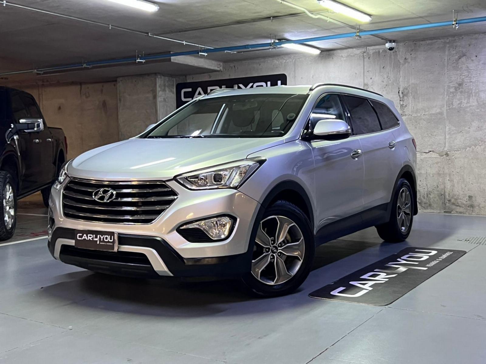 HYUNDAI GRAND SANTA FE DIESEL 2015 TRES CORRIDAS DE ASIENTOS 4x4 - 