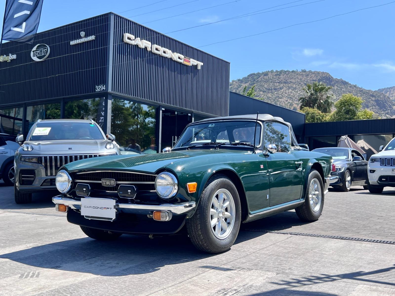 TRIUMPH TR6 CONVERTIBLE 1974 RESTAURADO COMPLETO - Car Concept