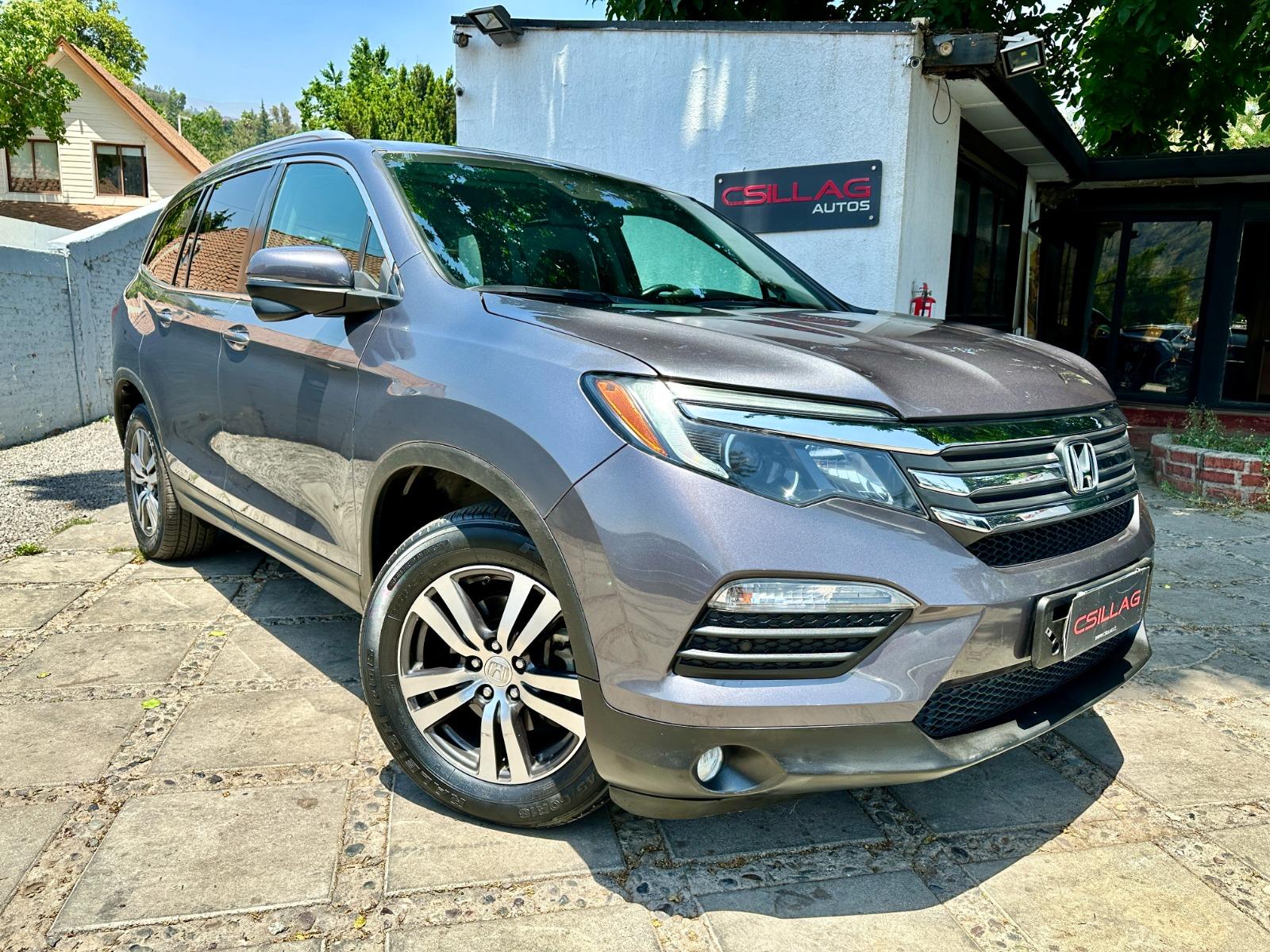 HONDA PILOT TOURING 4X4 TOP DE LINEA 2017 Unico dueño - Mantenciones en la marca  - CSILLAG