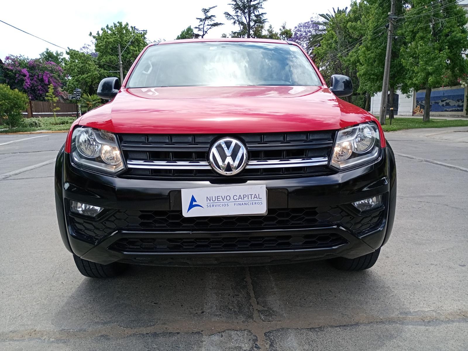 VOLKSWAGEN AMAROK DCAB TURBO DIESEL 4X4 TRENDLINE 2.0 2020 DOS LLAVES FULL AIRE ABS LLANTAS DOBLE AIRBAG - Automoviles El Golf