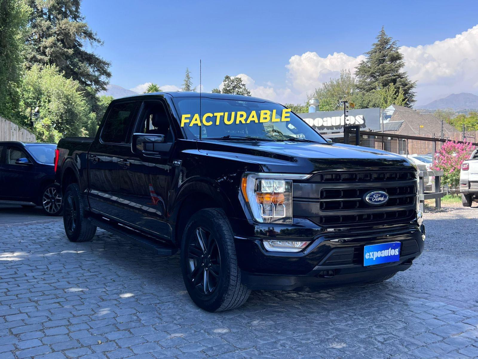 FORD F-150 5.0 LARIAT SPORT 4x4 2022 FACTURABLE ÚNICO DUEÑO  - ExpoAutos