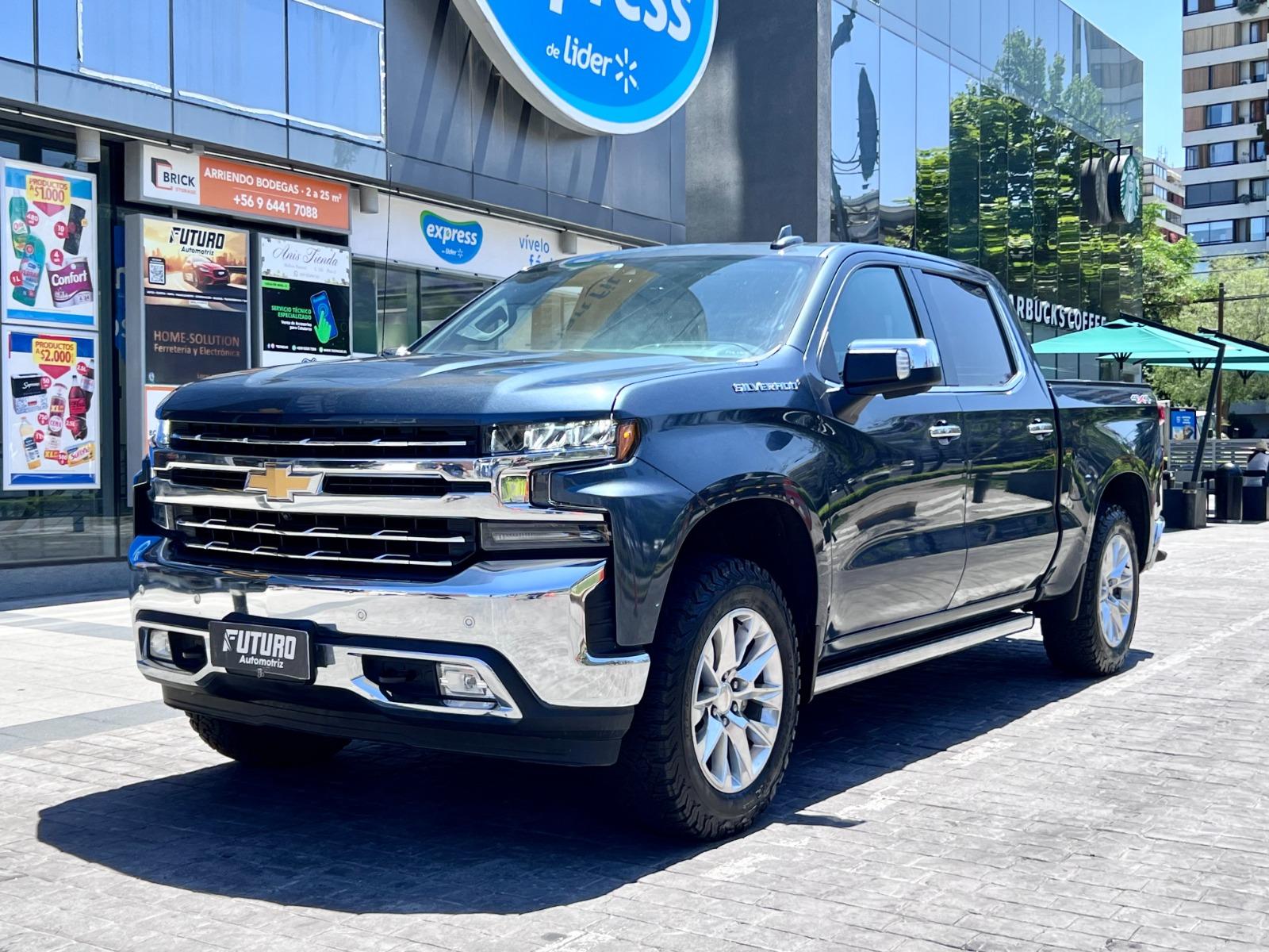 CHEVROLET SILVERADO LTZ FACTURABLE 2021 MANTENIMIENTO EN LA MARCA UN DUEÑO - FULL MOTOR