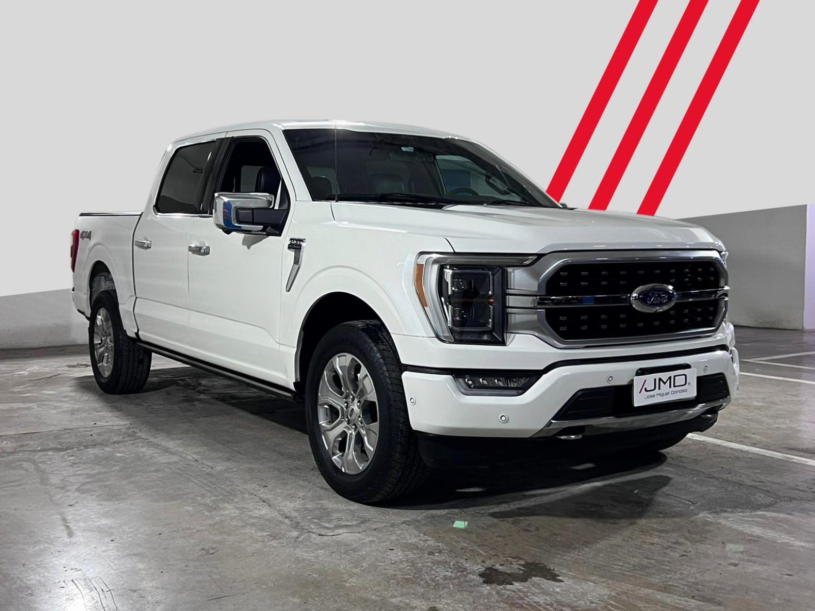 FORD F-150 PLATINUM 2022 FACTURABLE MANTENIMIENTO EN LA MARCA UN DUEÑO - JMD AUTOS