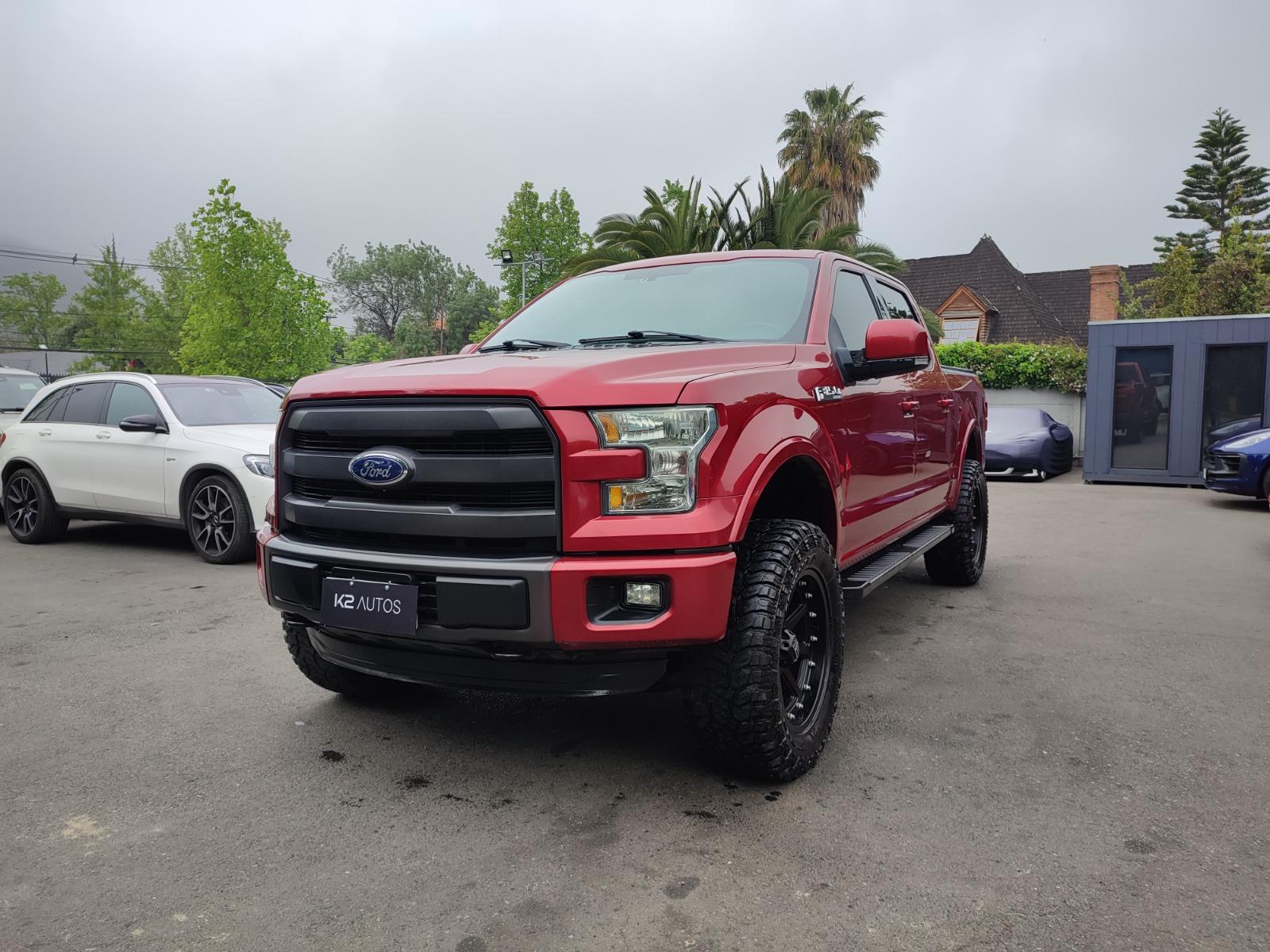 FORD F-150 LARIAT SPORT 5.0 4X4 2016 KIT LEVANTE, TODO AL DIA - 