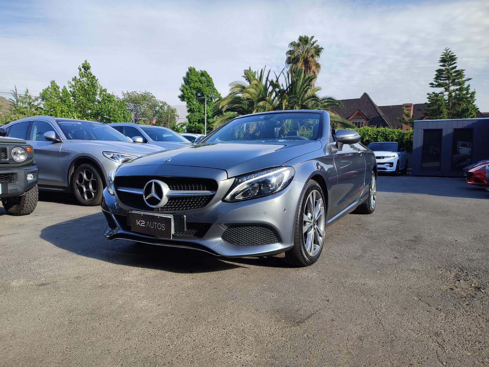 MERCEDES-BENZ C200 CABRIOLET 2.0 AUT 2018 TODO AL DIA, EXCELENTE ESTADO - K2 AUTOS