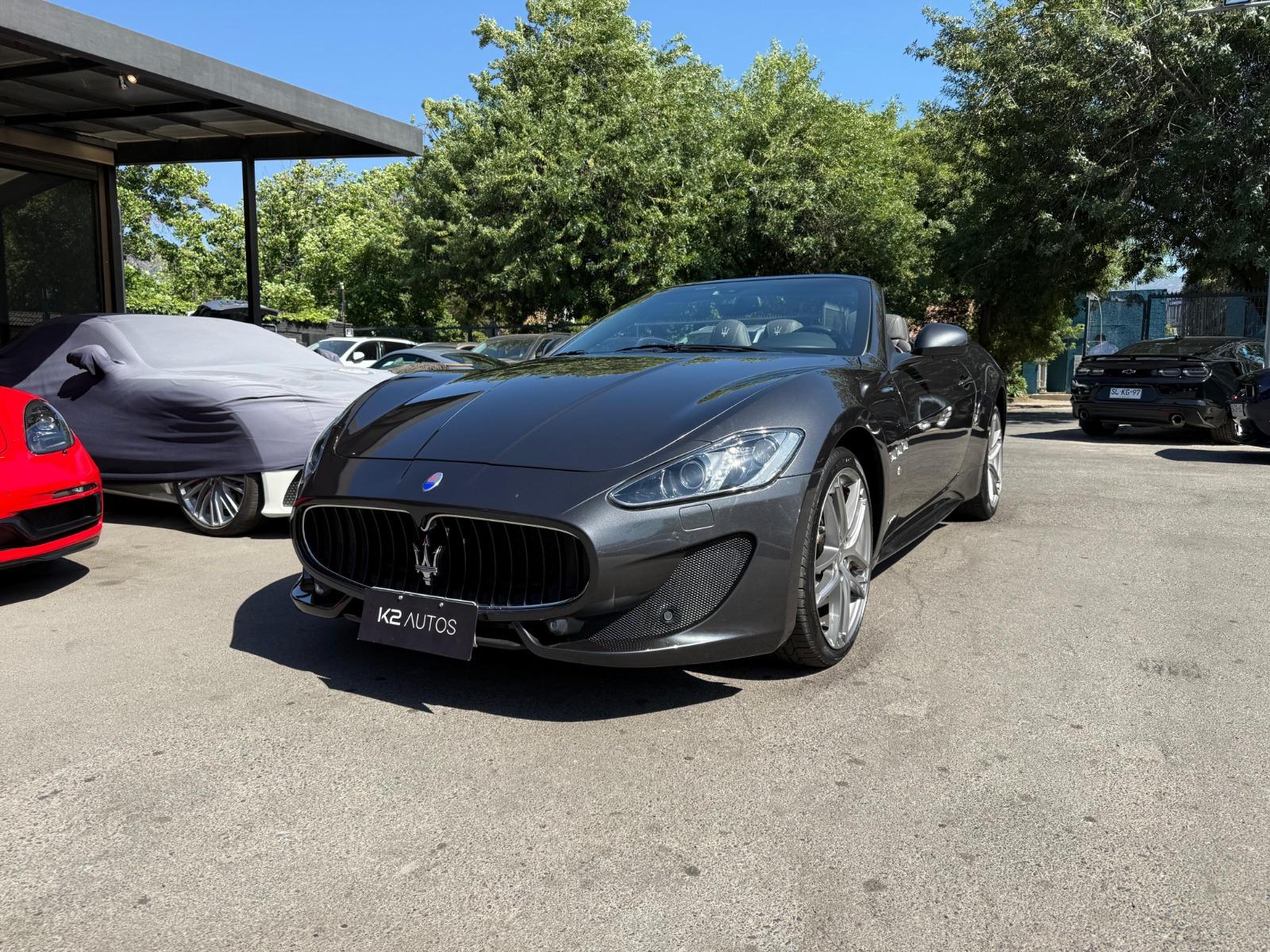 MASERATI GRAN CABRIO SPORT 4.7 V8  2017 450 HP, PERFECTO ESTADO  - K2 AUTOS