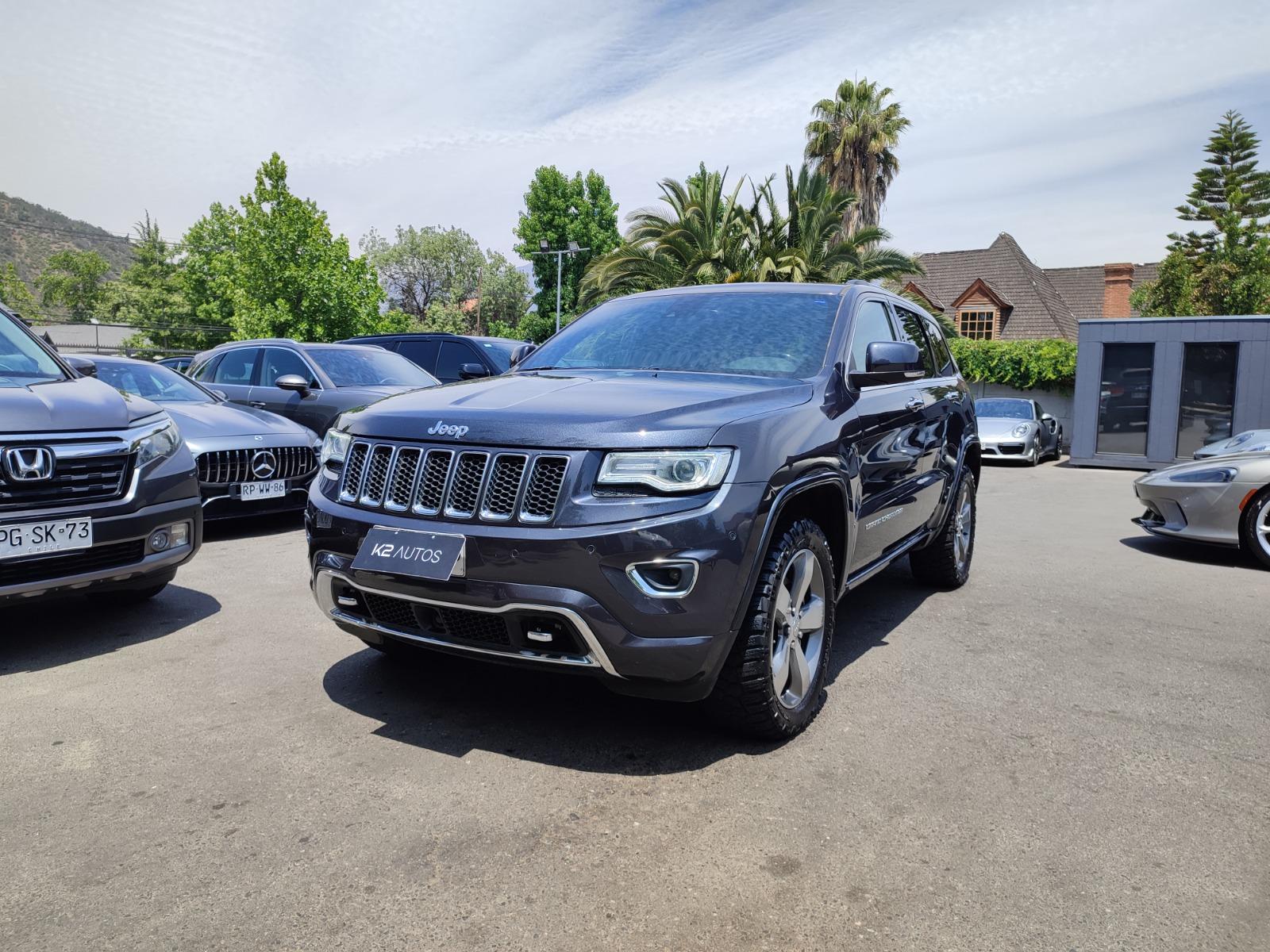 JEEP GRAND CHEROKEE OVERLAND 5.7 4X4 2016 FULL EQUIPO, TODO AL DIA - K2 AUTOS