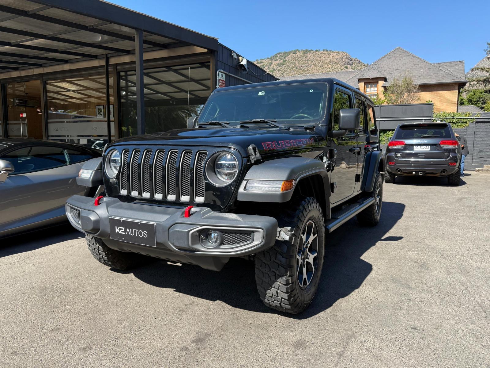 JEEP WRANGLER RUBICON UNLIMITED 3.6 4X4 2020 MANTENCIONES AL DIA - K2 AUTOS