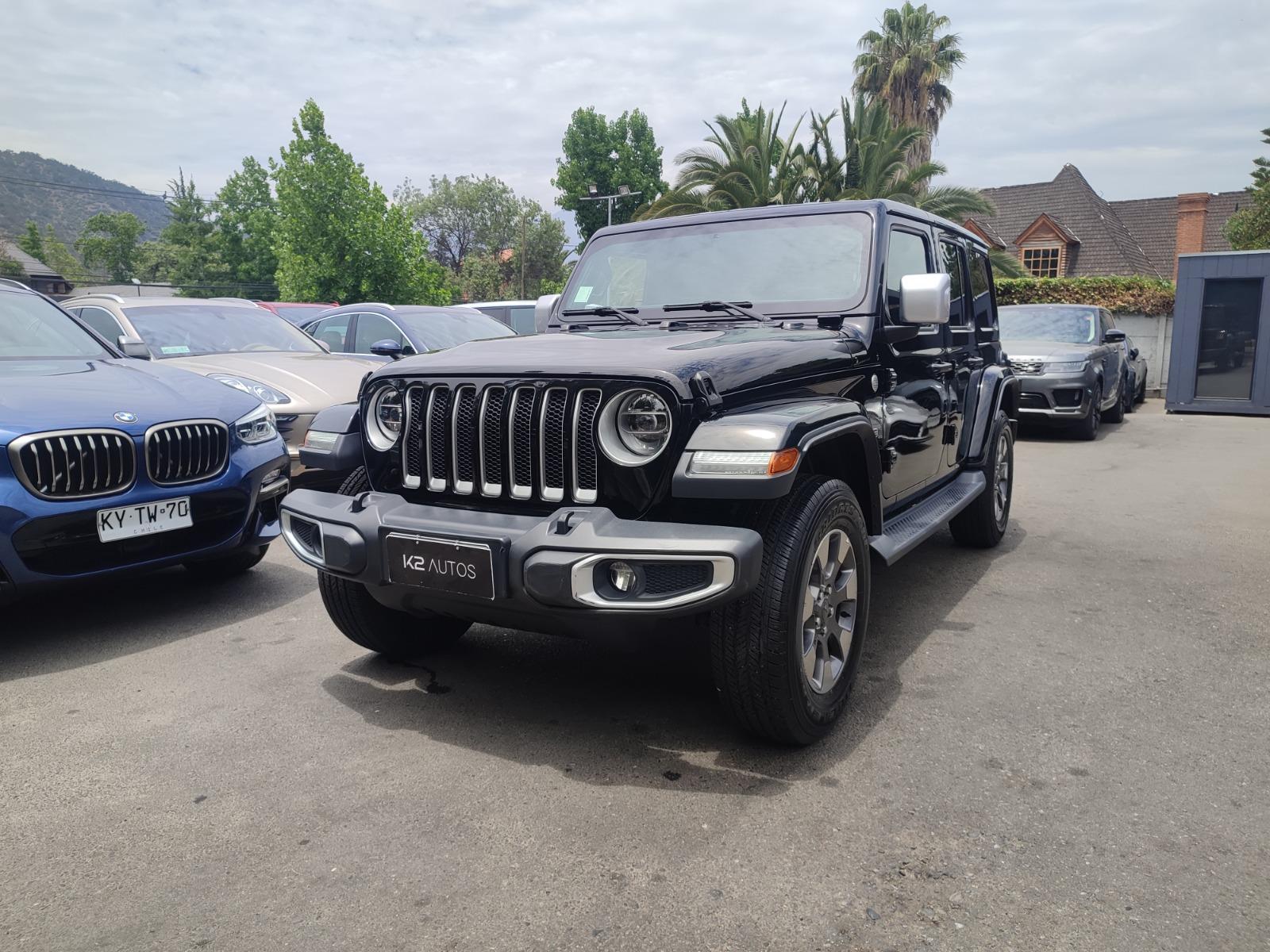 JEEP WRANGLER OVERLAND SAHARA UNLIMITED 3.6 4X4 2020 COMO NUEVO, SIN DETALLES - K2 AUTOS