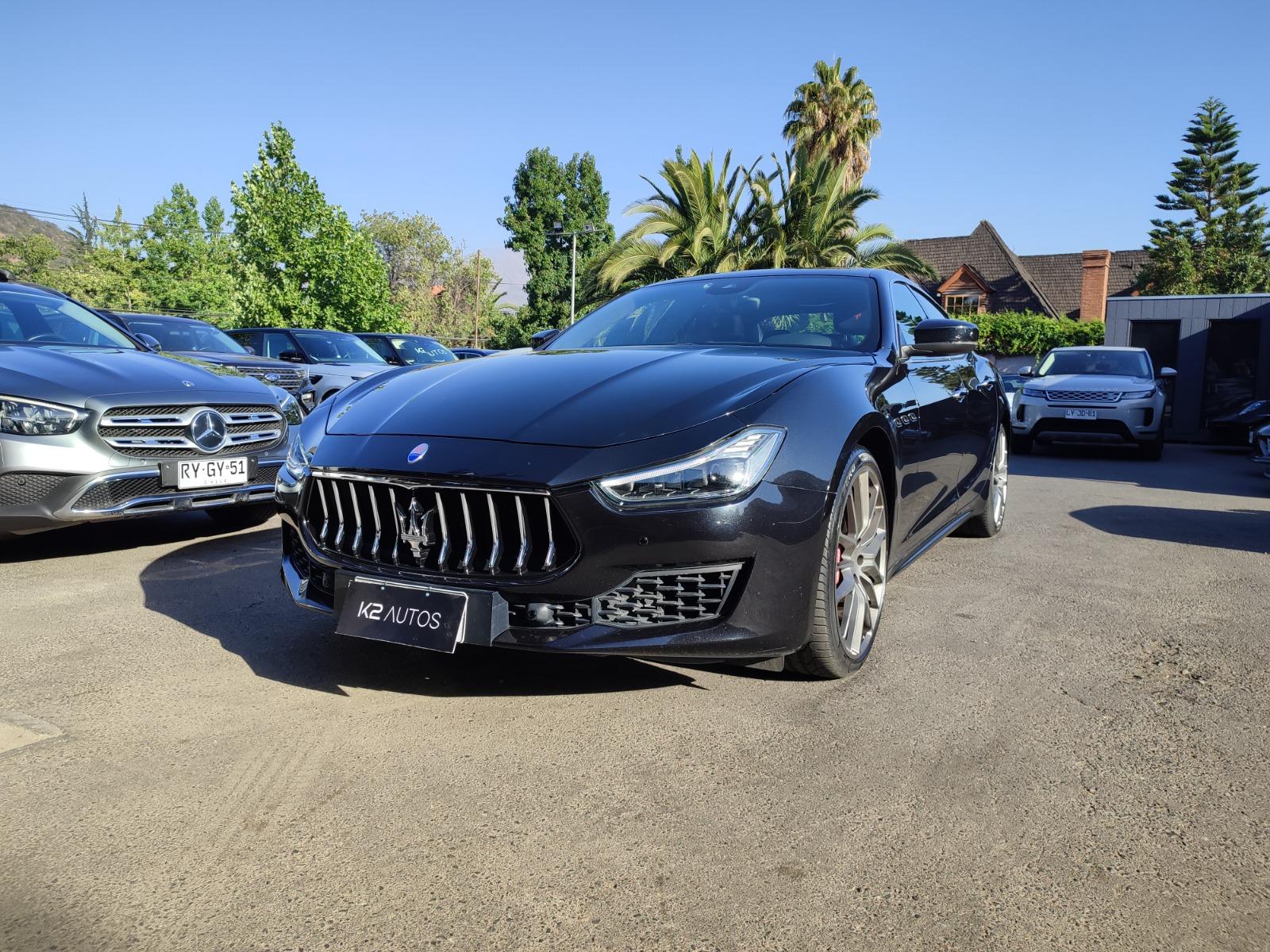 MASERATI GHIBLI  S 3.0 V6 2018 POCO KM, IMPECABLE - K2 AUTOS