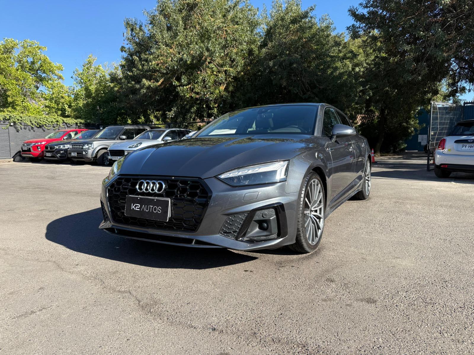 AUDI A5 SPORTBACK 45 TFSI 2.0 QUATTRO 2022 TODO AL DIA, SIN DETALLES - K2 AUTOS