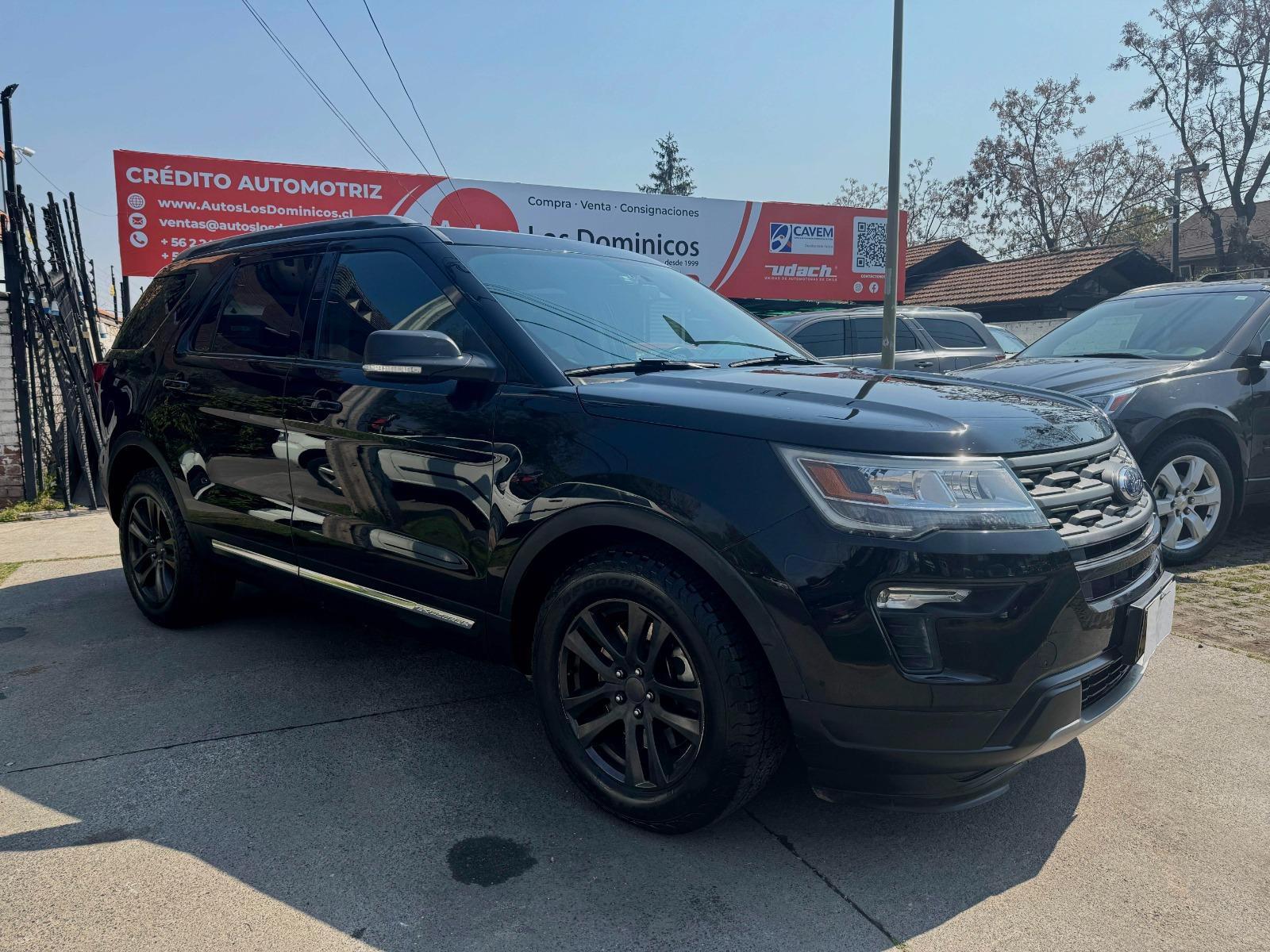 FORD EXPLORER XLT 3.5 AUT 3 CORRIDAS 2019 FULL CarPlay  AIRE AIRBAG ABS CAMARA LLANTAS - AUTOS LOS DOMINICOS