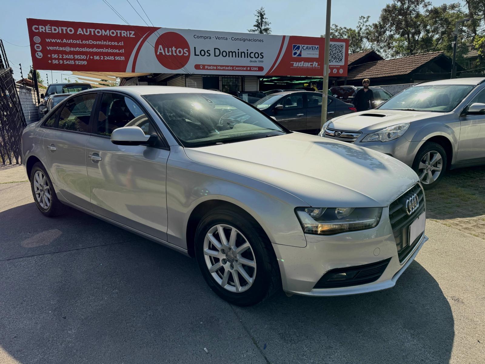 AUDI A4 MULTITRONIC 1.8 TURBO AUT UNICO DUEÑO 2013 FULL CUERO - AUTOS LOS DOMINICOS