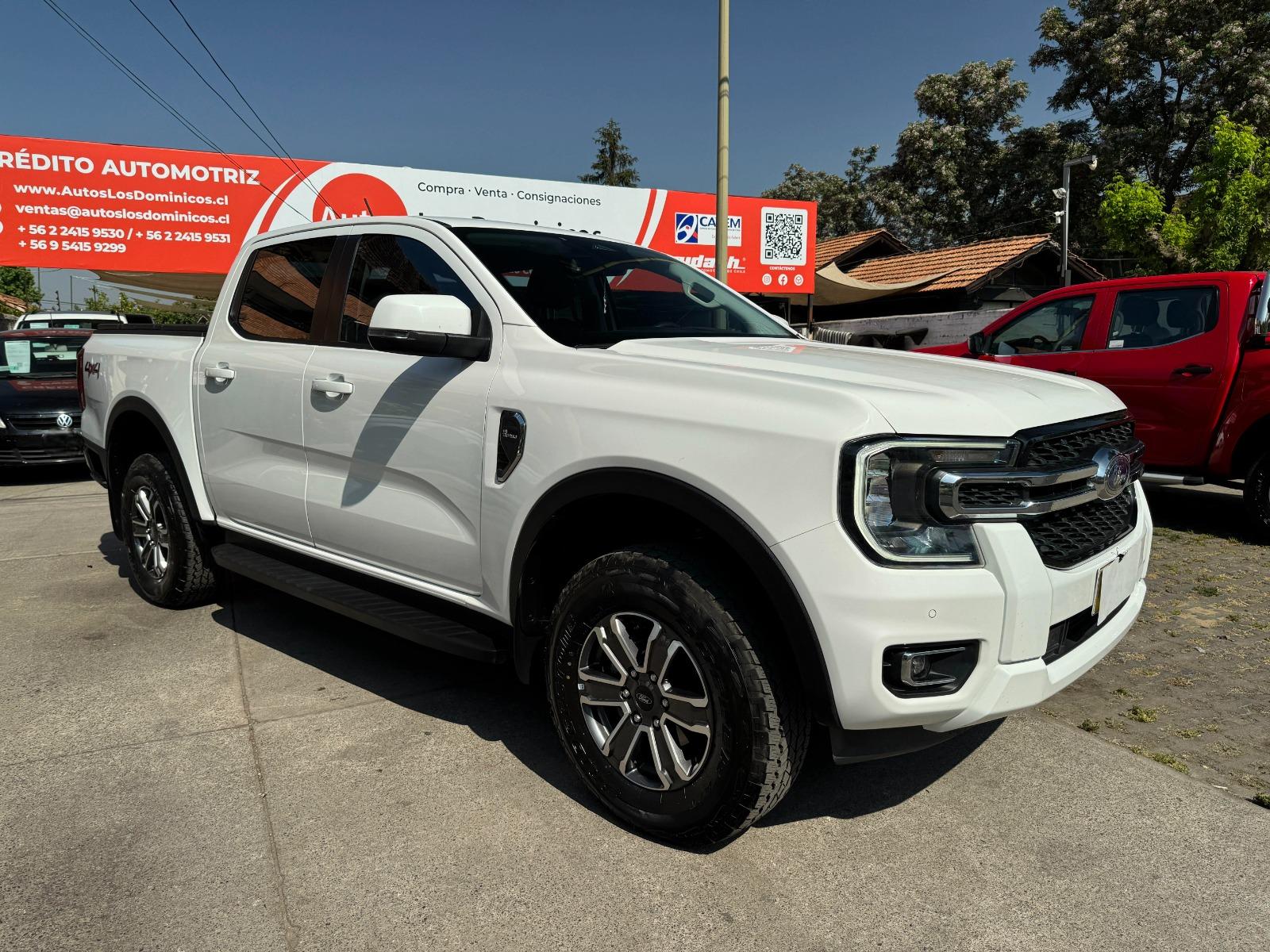 FORD RANGER XLT DIESEL  2.0 AUT 4X4 2024 FULL CarPlay  AIRE AIRBAG ABS CAMARA LLANTAS - AUTOS LOS DOMINICOS