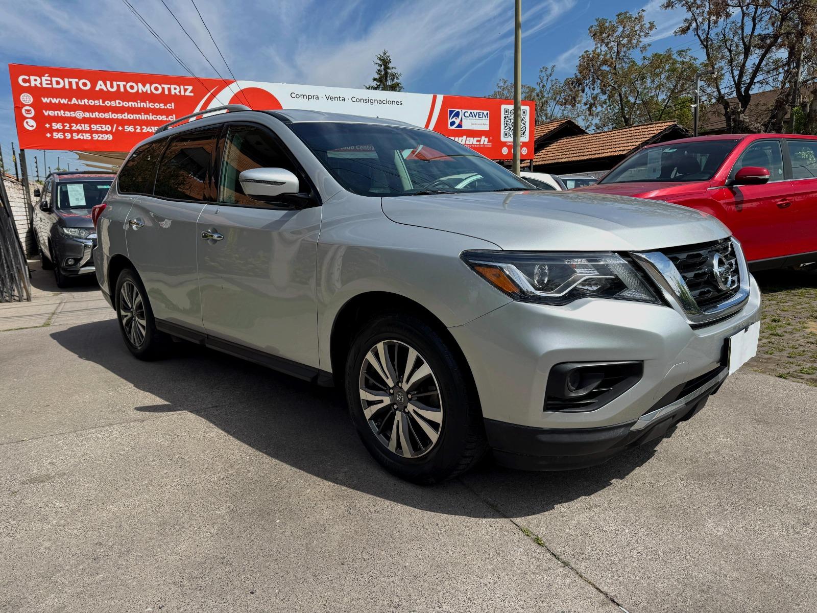 NISSAN PATHFINDER 3.5 AUT 3 CORRIDAS UNICO DUEÑO 2017 MANTENCIONES POMPEYO CARRASCO - AUTOS LOS DOMINICOS