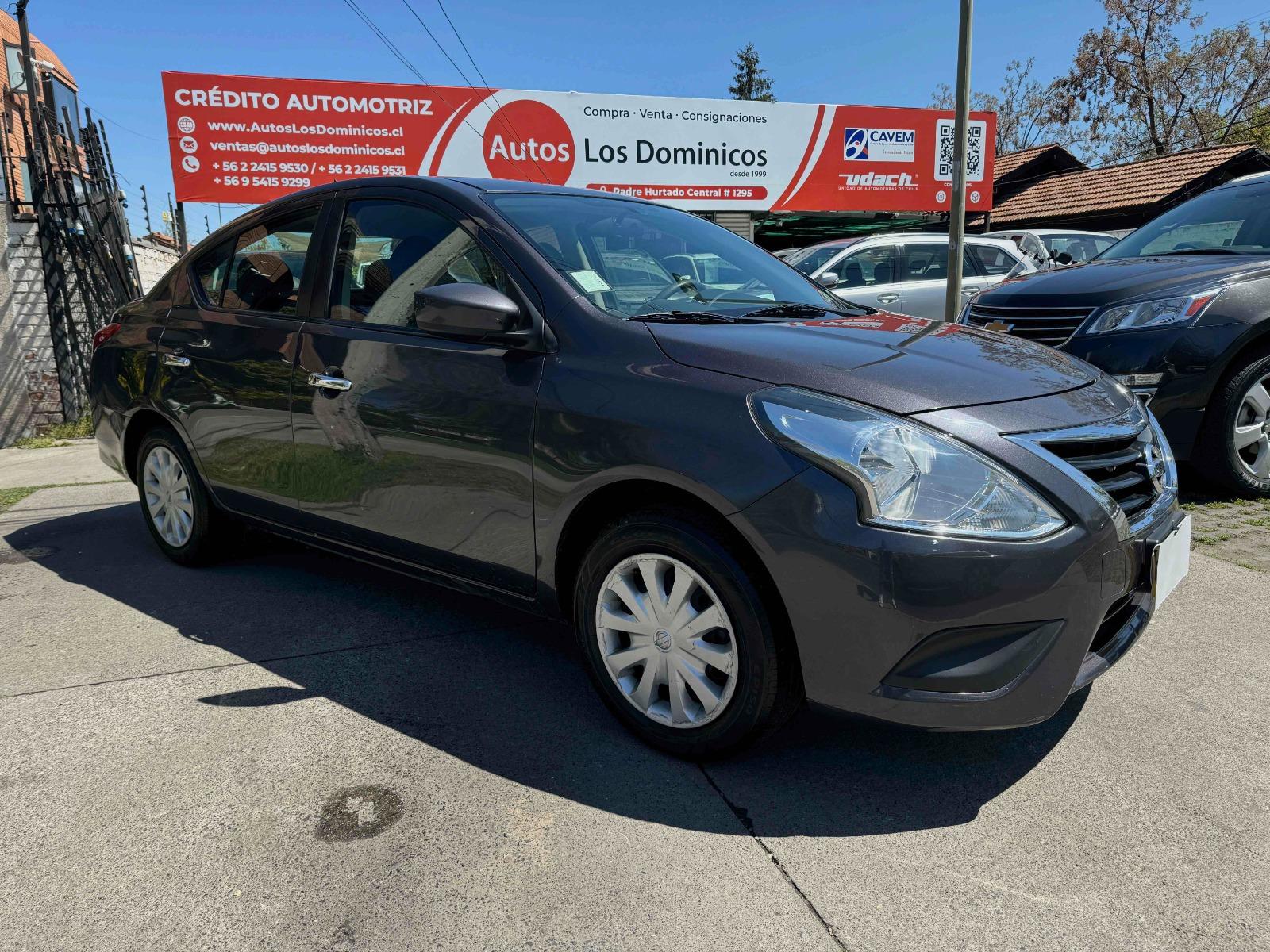 NISSAN VERSA SENSE 1.6 AUTOMATICO SOLO 82.000 KM  2015 FULL AIRE AIRBAG ABS - AUTOS LOS DOMINICOS