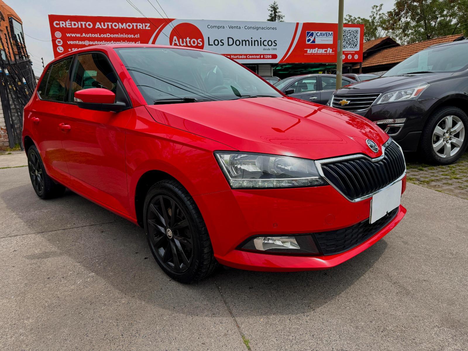 AUTOS LOS DOMINICOS SKODA FABIA AMBIENTE 1.0 TURBO MEC 6 VEL 2021 SOLO ...