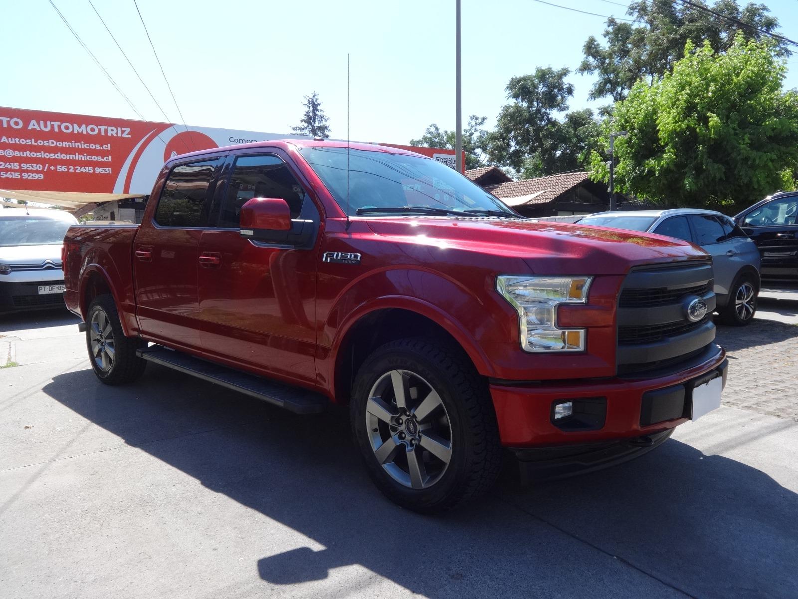 FORD F-150 LARIAT 5.0 AUT 4X4 FX4  2017 MANTENCIONES EN LA MARCA - AUTOS LOS DOMINICOS