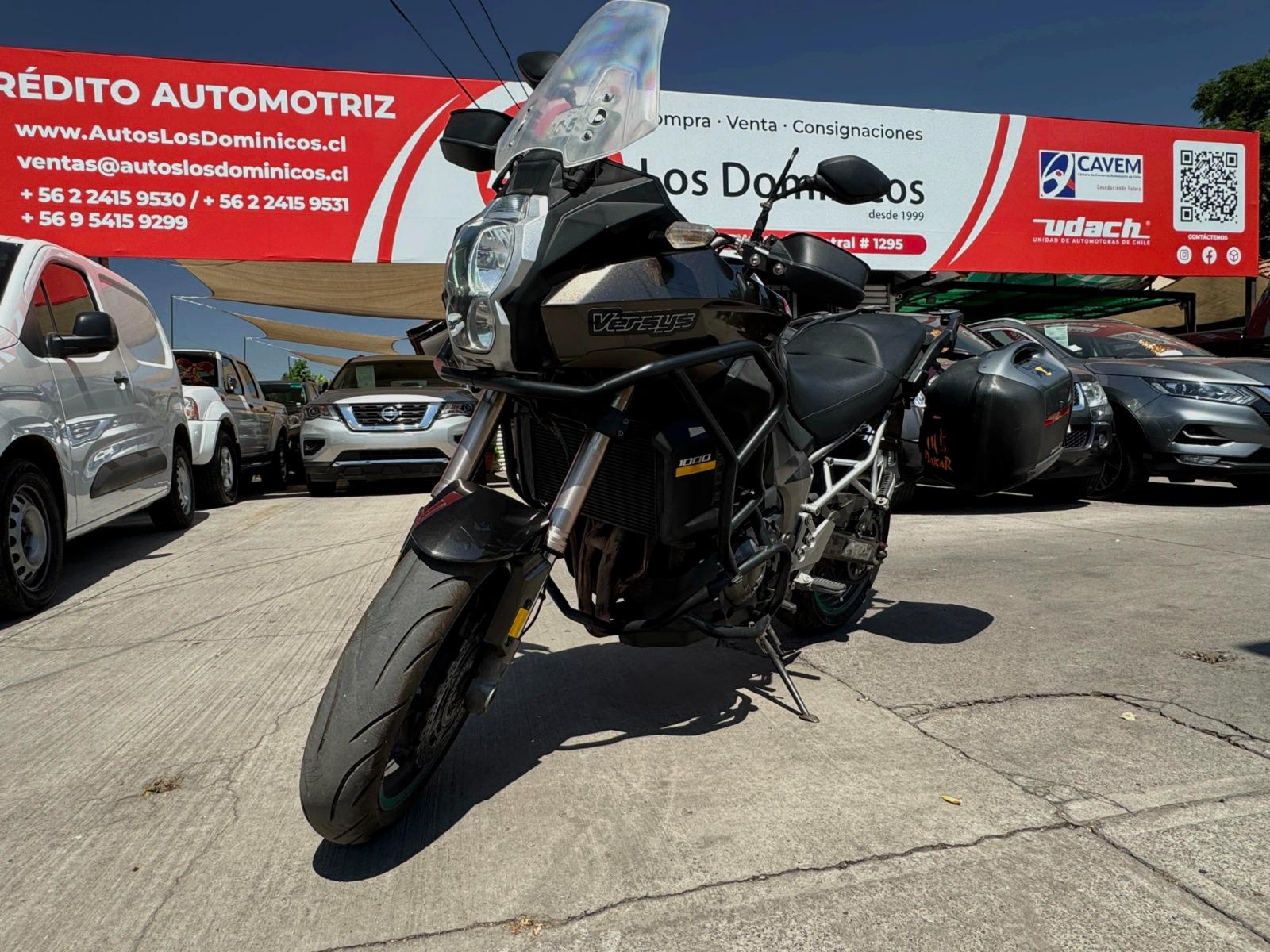 KAWASAKI VERSYS 1000 1.000 cc SOLO 32.000 KM 2013 EXCELENTE ESTADO  - AUTOS LOS DOMINICOS