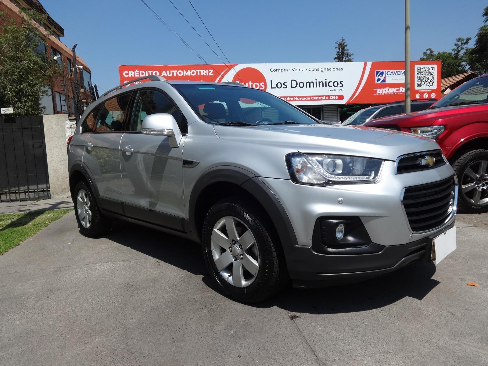 CHEVROLET CAPTIVA LT 2.4 AUT 3 CORRIDAS UNICO DUEÑO 2016 MANTENCIONES EN LA MARCA - 