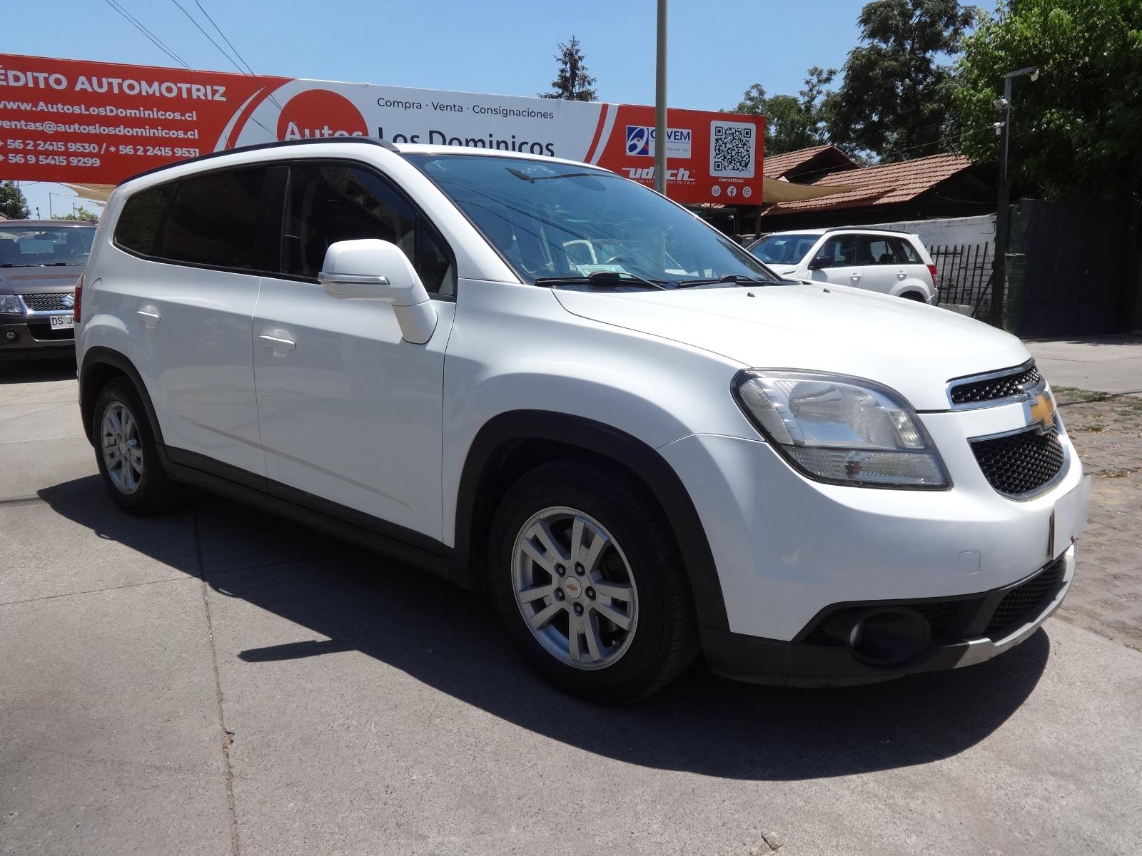 CHEVROLET ORLANDO LS DIESEL 2.0 AUT 3 CORRIDAS 2015 VER EN LAS CONDES - FULL MOTOR