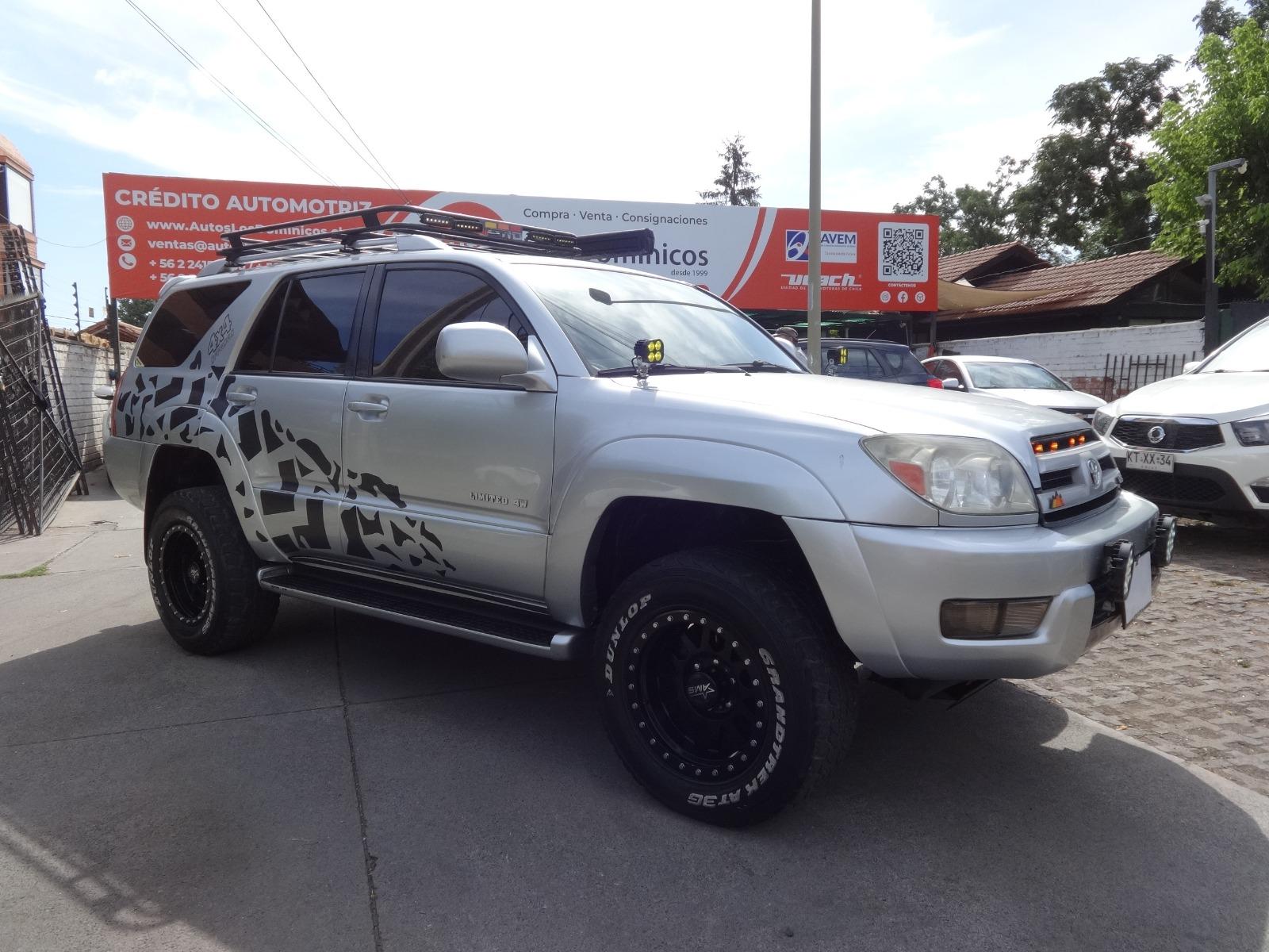 TOYOTA 4 RUNNER LIMITED 4.0 AUT 4X4 FULL TECHO EQUIPADA CARPA  2005 VER EN LAS CONDES - 