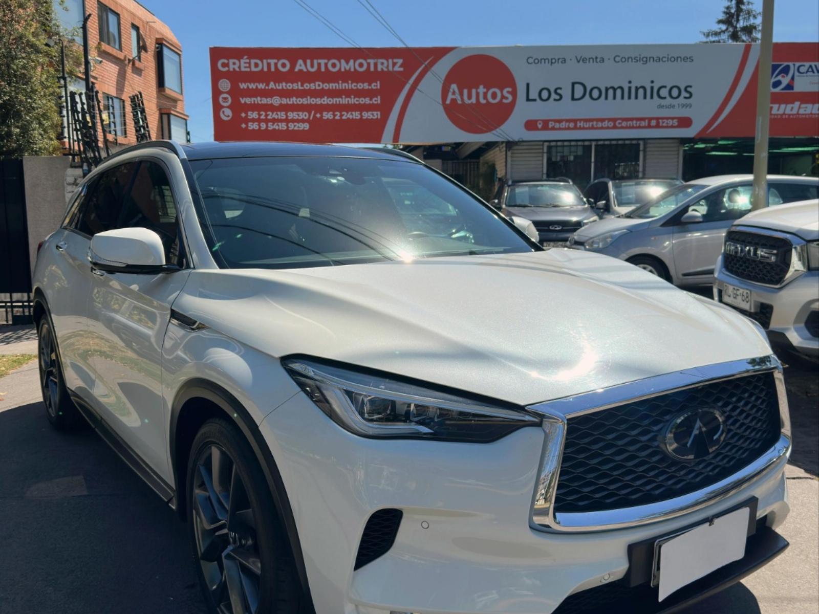 INFINITI QX50 SENSORY 2.0 AUT 4X4 SOLO 53.000 KM  2019 VER EN LAS CONDES - AUTOS LOS DOMINICOS