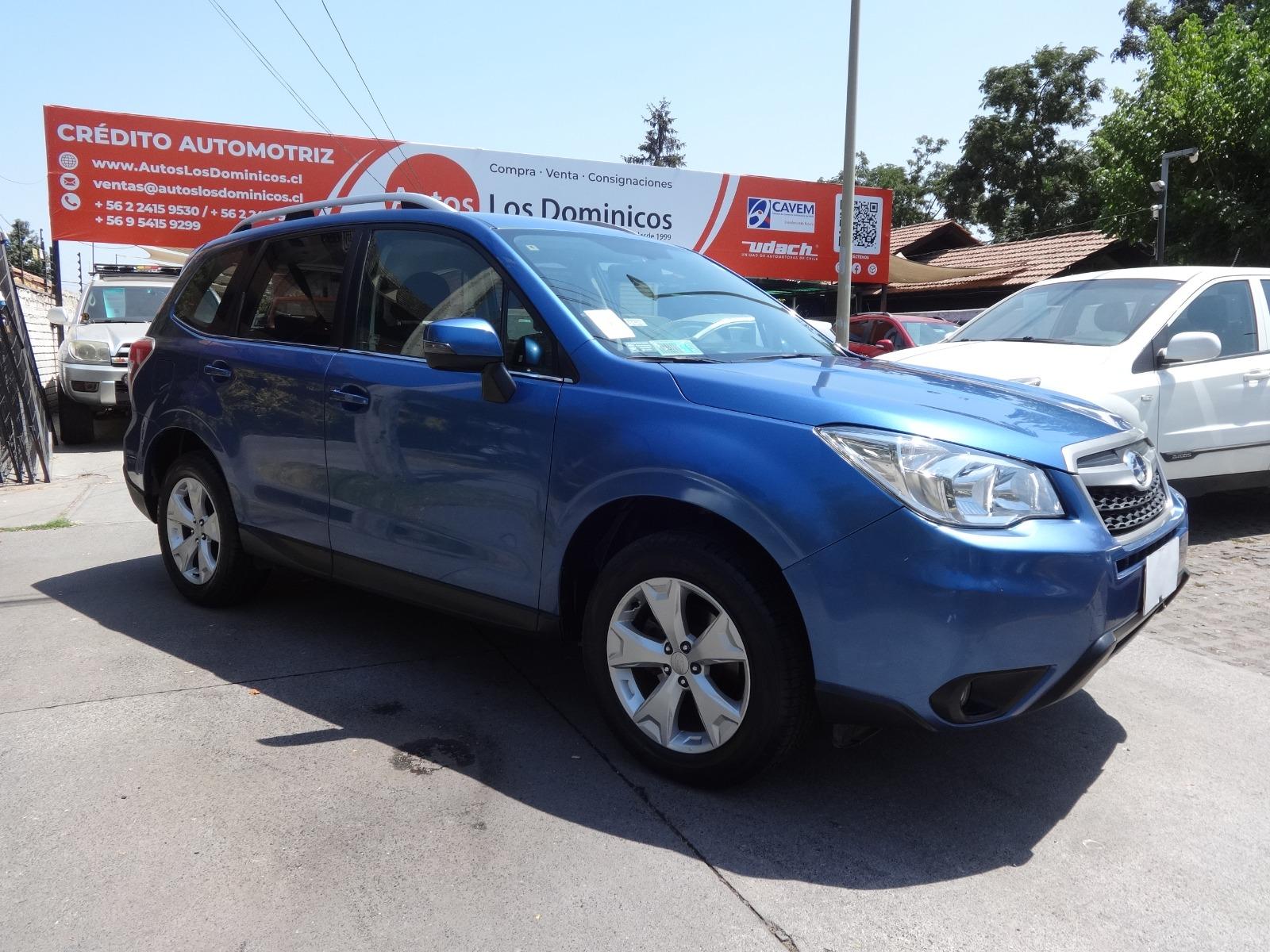 SUBARU FORESTER X 2.0 AUTOMATICA MANTENCIONES EN LA MARCA 2015 UNICO DUEÑO VER EN LAS CONDES - FULL MOTOR