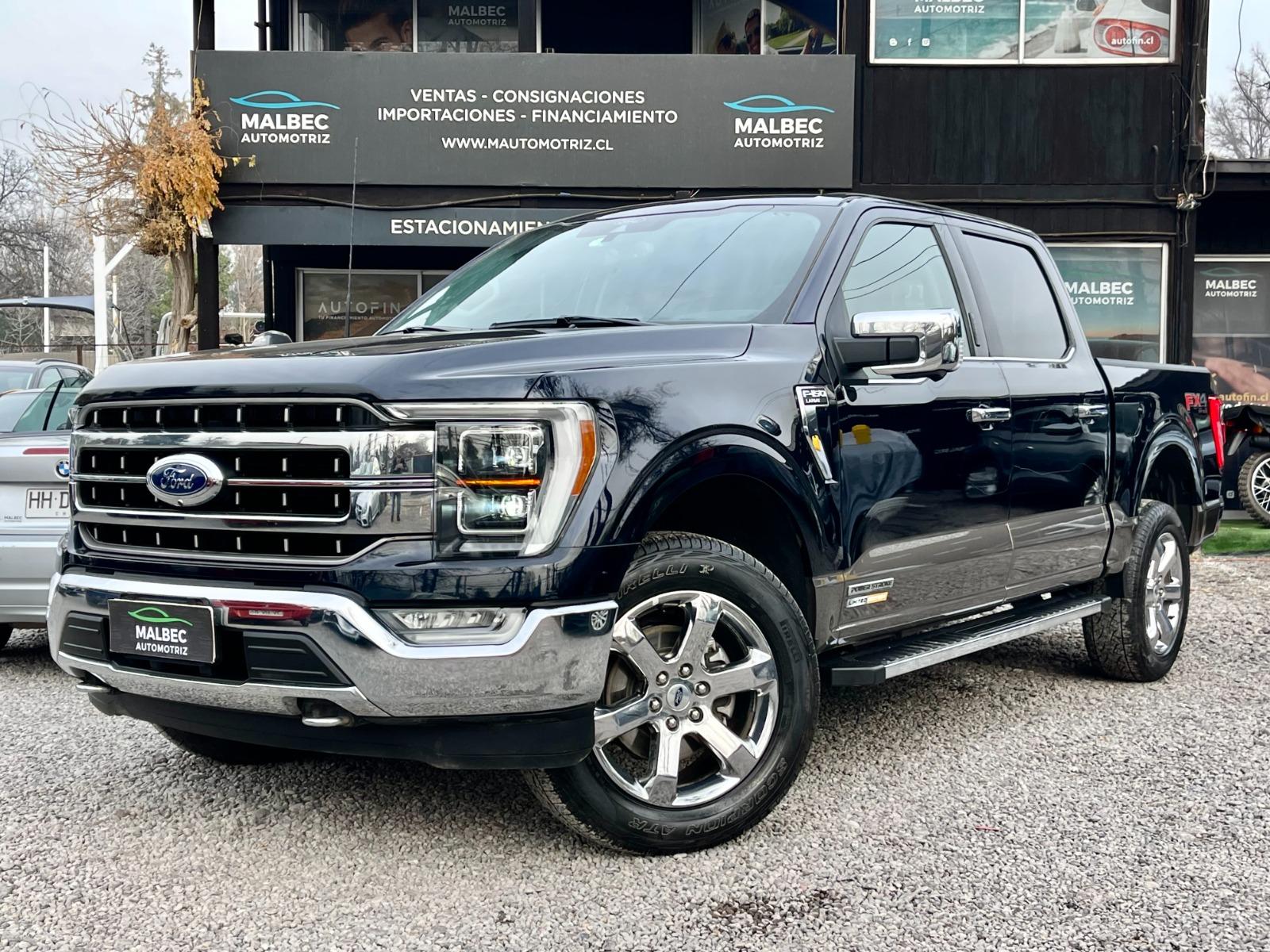 FORD F-150 FACTURABLE 2022 DIESEL 3.0 LARIAT LUXURY - 