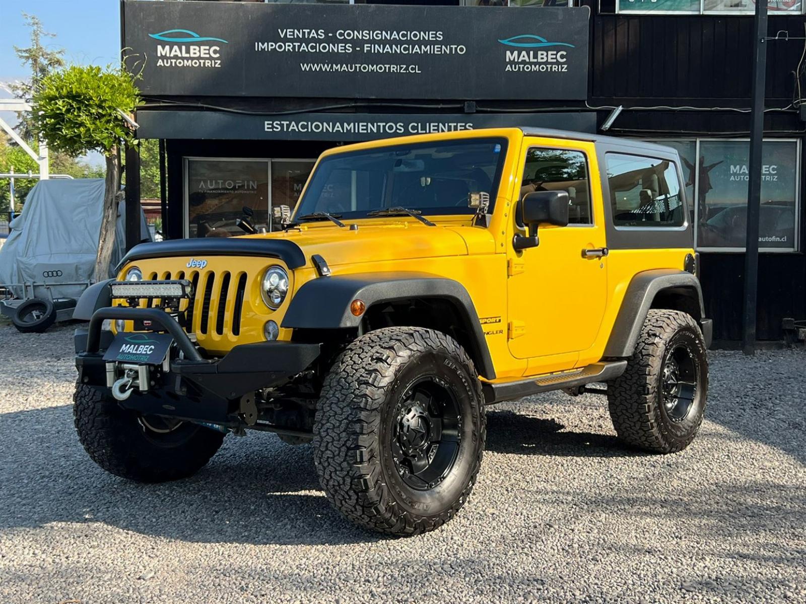 JEEP WRANGLER SPORT 2016 DIESEL EQUIPO EXTRA 4X4 - MALBEC AUTOMOTRIZ