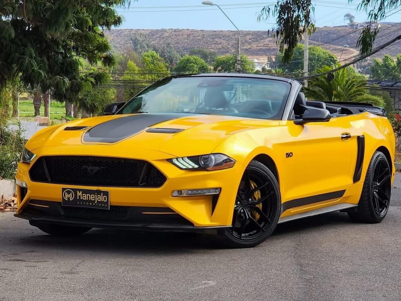 FORD MUSTANG GT CABRIOLET 5.0L V8  2018 