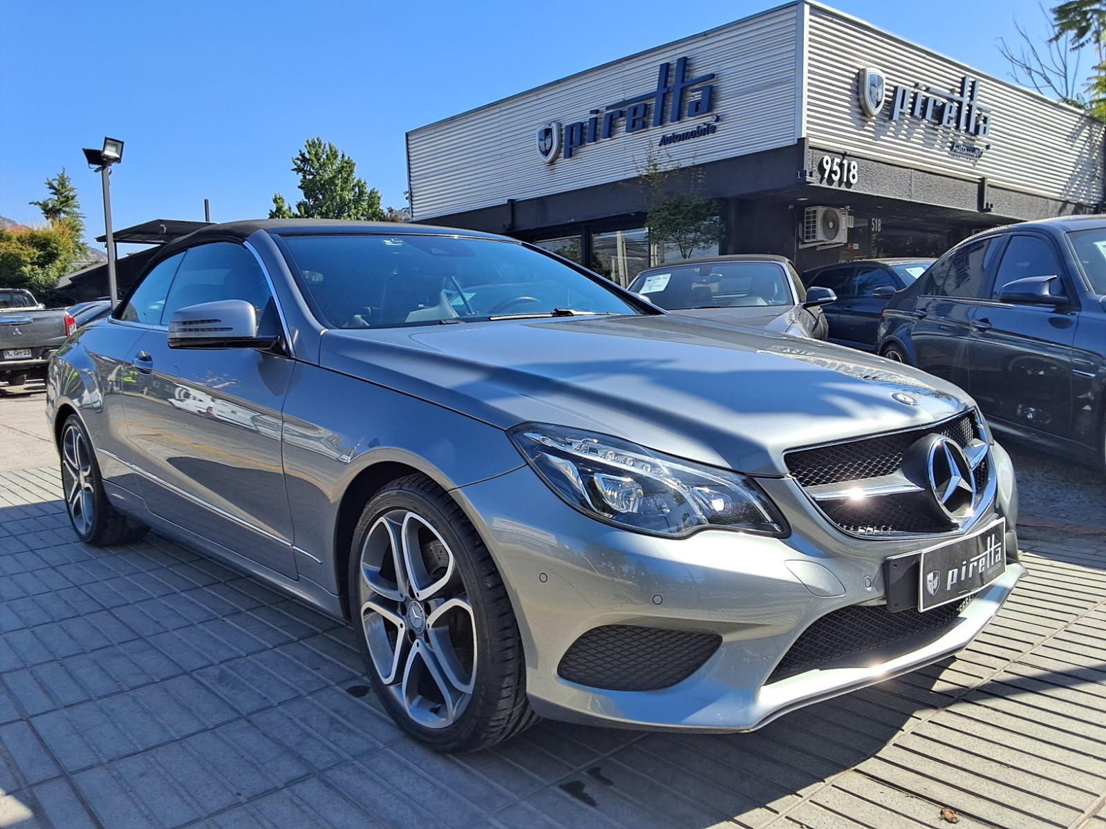 MERCEDES-BENZ E250 CABRIOLET 2016 MANTENCIONES AL DIA, IMPECABLE - PIRETTA AUTOMOBILE